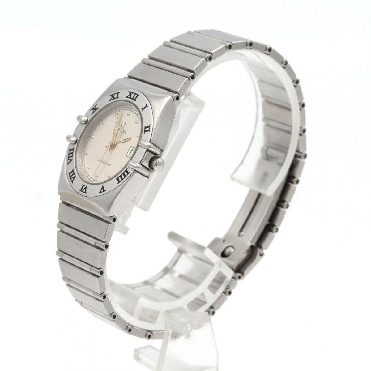 Omega Constellation 7961180 horloge met zilveren wijzerplaat, 27 mm