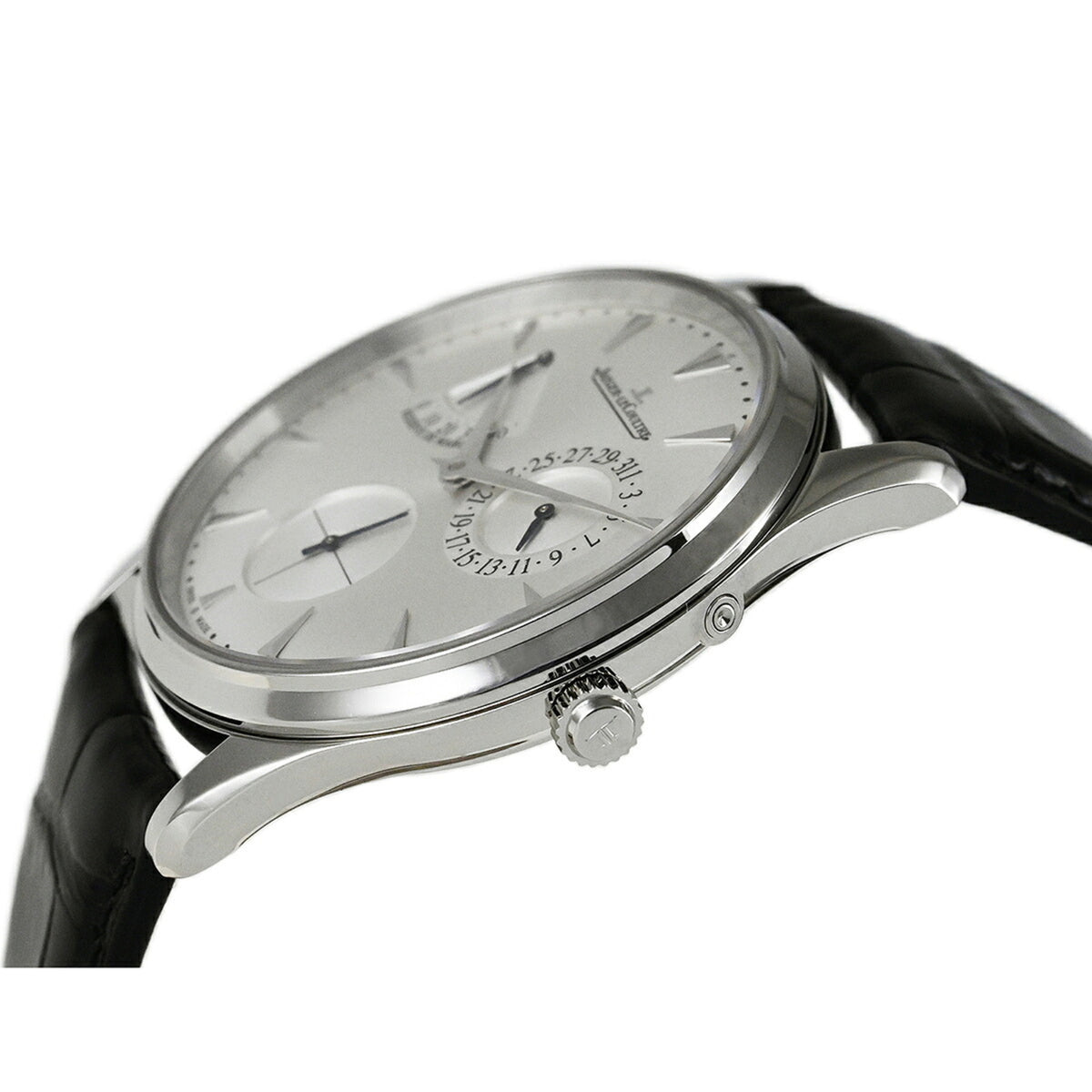 Jaeger LeCoultre Master Ultra Power Reserve Q1378420 Silver Dial 39mm Watch