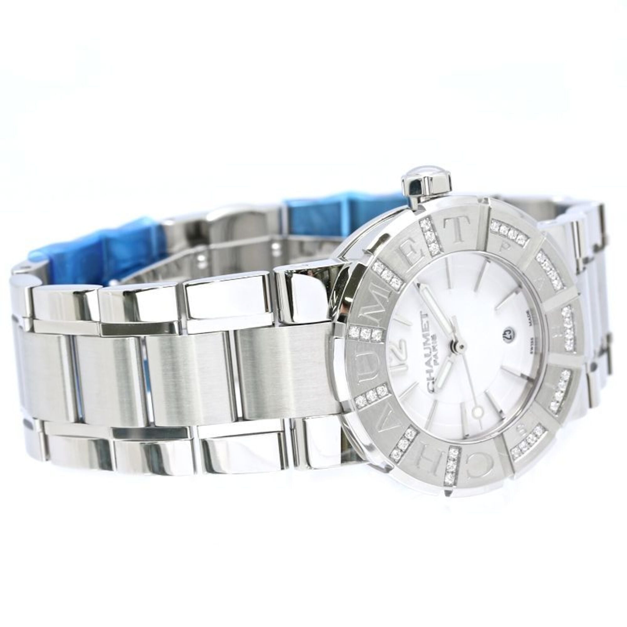 Chaumet Class One MM Diamond Bezel W1722I-35A 622C-38640 Boys' Stainless Steel 40562