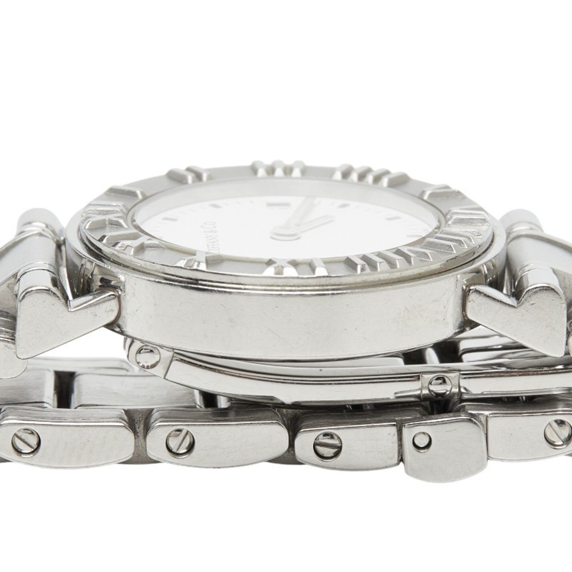 Tiffany Atlas GZl1iylc White Dial 24mm Watch