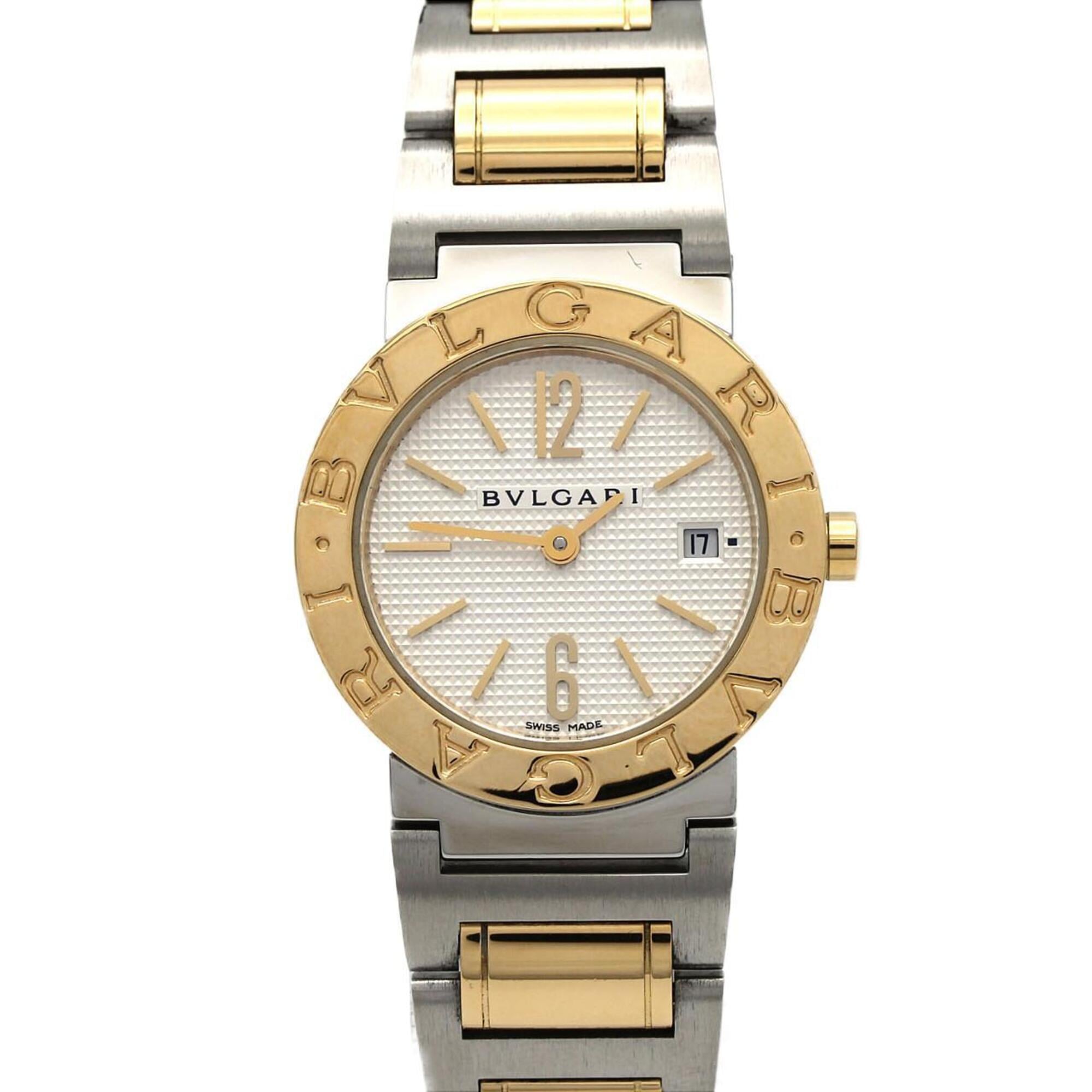 Bulgari Combination BB26SG/BB26WSGD White Dial 26mm Watch