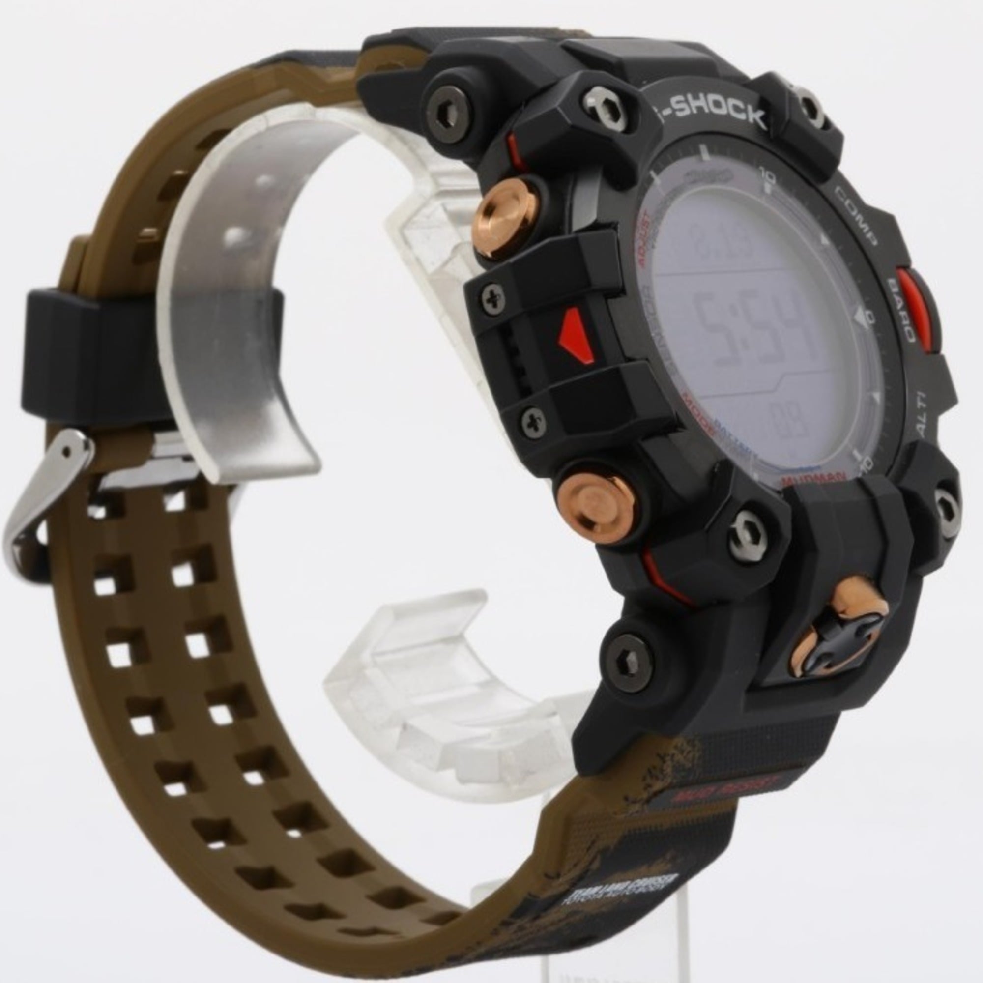 Casio G-SHOCK TEAM LAND CRUISER TOYOTA AUTO BODY MASTER OF G-LAND MUDMAN GW-9500TLC-1JR Schwarz Zifferblatt 52 mm Uhr