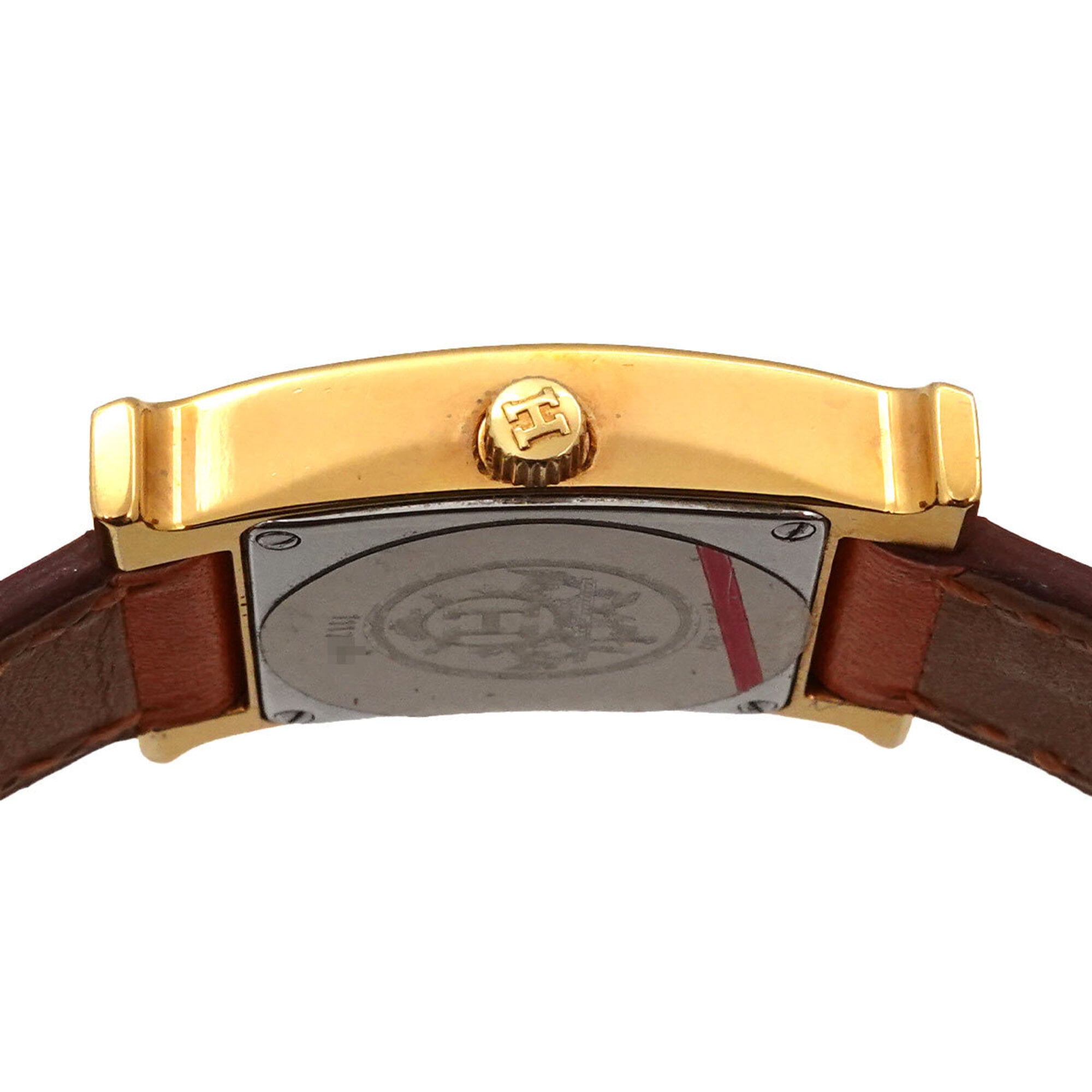 Hermes H- HH1 201 Orange Dial 21mm Watch