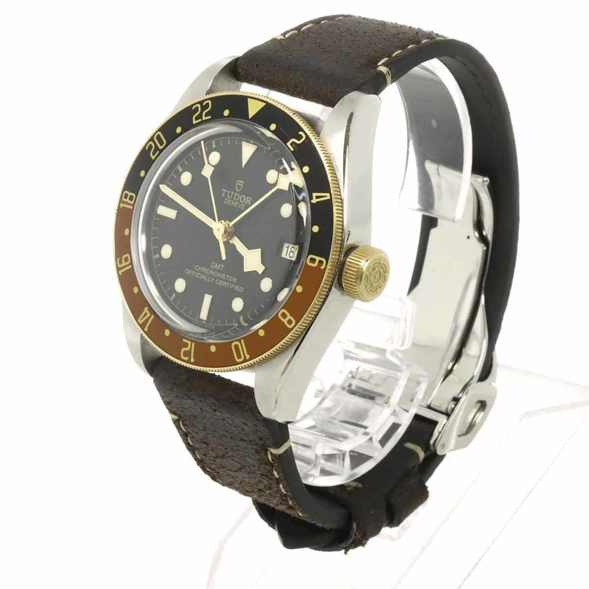Tudor Black Bay GMT S&G 79833MN Black Dial 41mm Watch