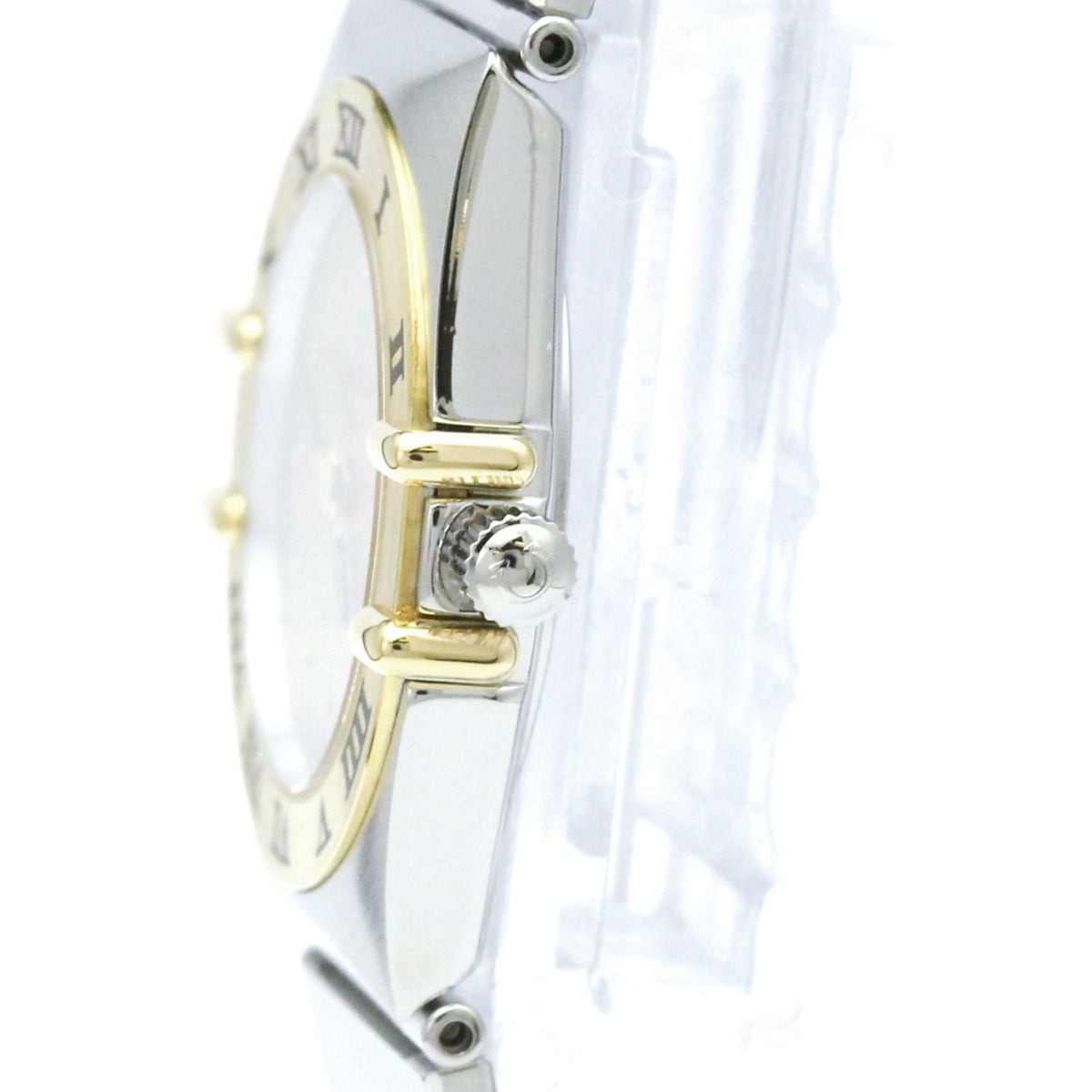 Omega Constellation 795.1080 horloge met gouden wijzerplaat, 22 mm