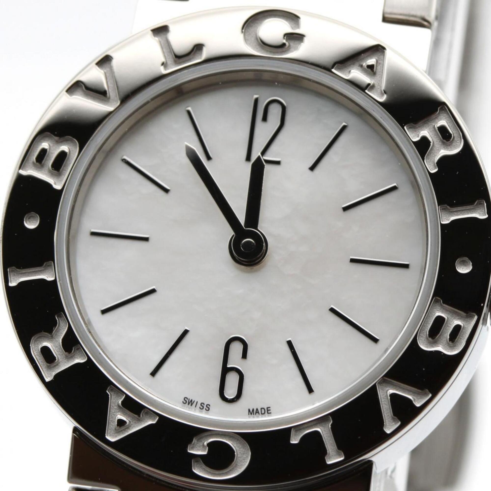 Montre Bvlgari BB23S 103695 en acier inoxydable Quartz