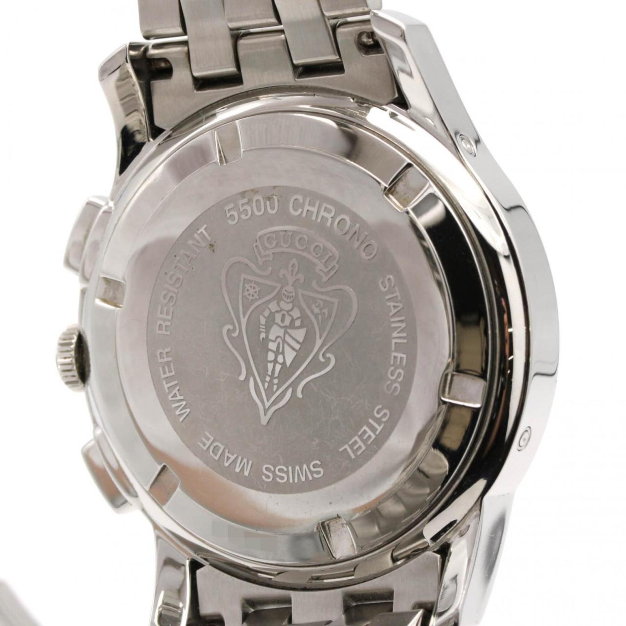 Gucci 5500CHRONO/YA055206 Black Dial 41mm Watch