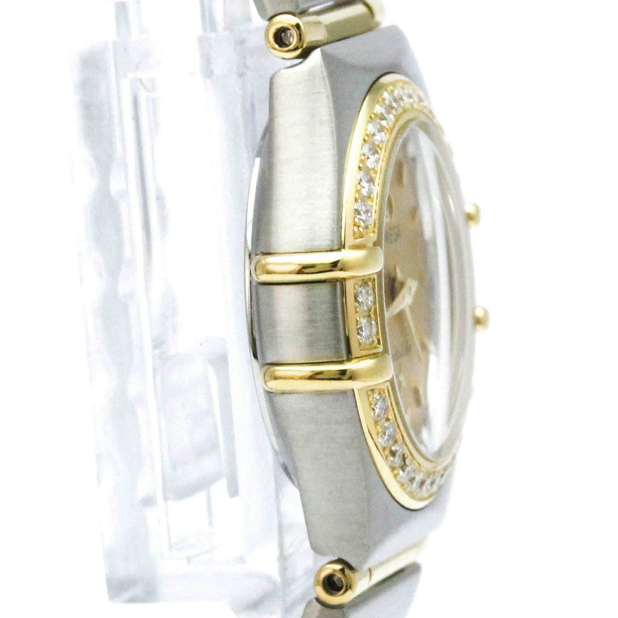 Montre OMEGA Constellation Diamond Or 18 carats en acier 1367.10