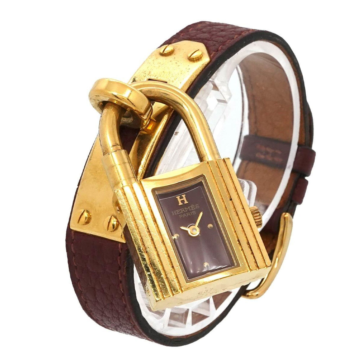 Hermes Kelly GZl1ldxz Bordeaux Dial 20mm Watch