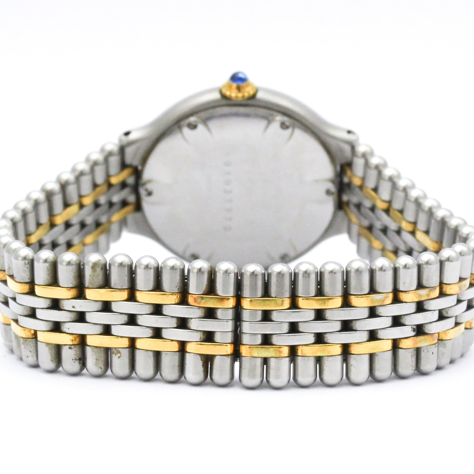 CARTIER Must 21 verguld stalen quartz dameshorloge W10051F4