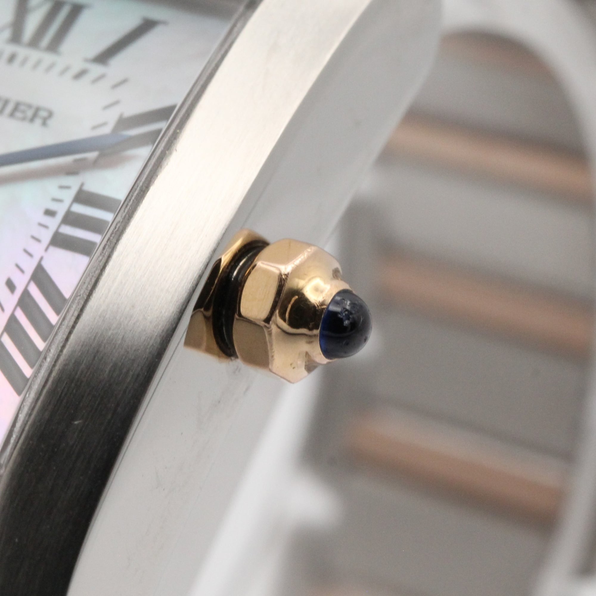 Cartier Tank W51027Q4 Pink Dial 20mm Watch