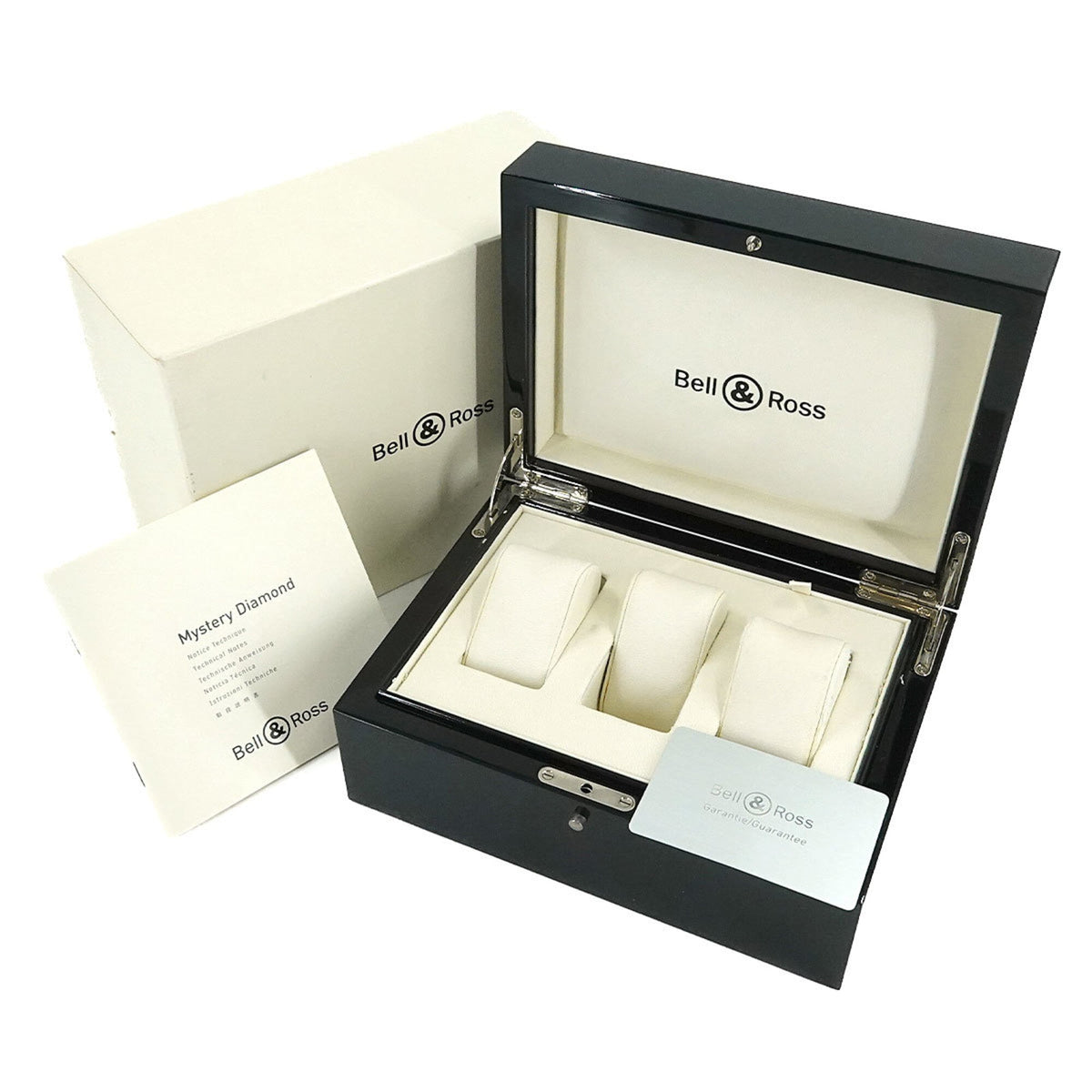 Bell & Ross Mystery Diamond 215S Silber Zifferblatt 34 mm Uhr