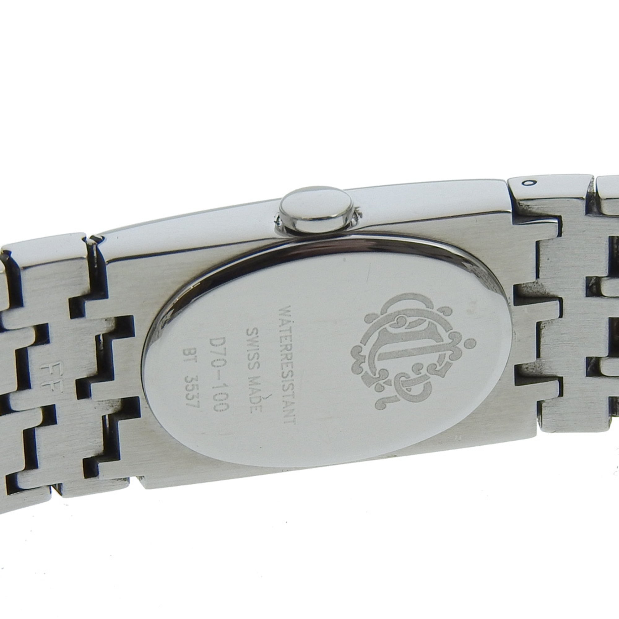 Christian Dior Miss Horloge D70-100 Roestvrij staal Kwarts Analoge wijzerplaat Zwarte wijzerplaat Dameshorloge