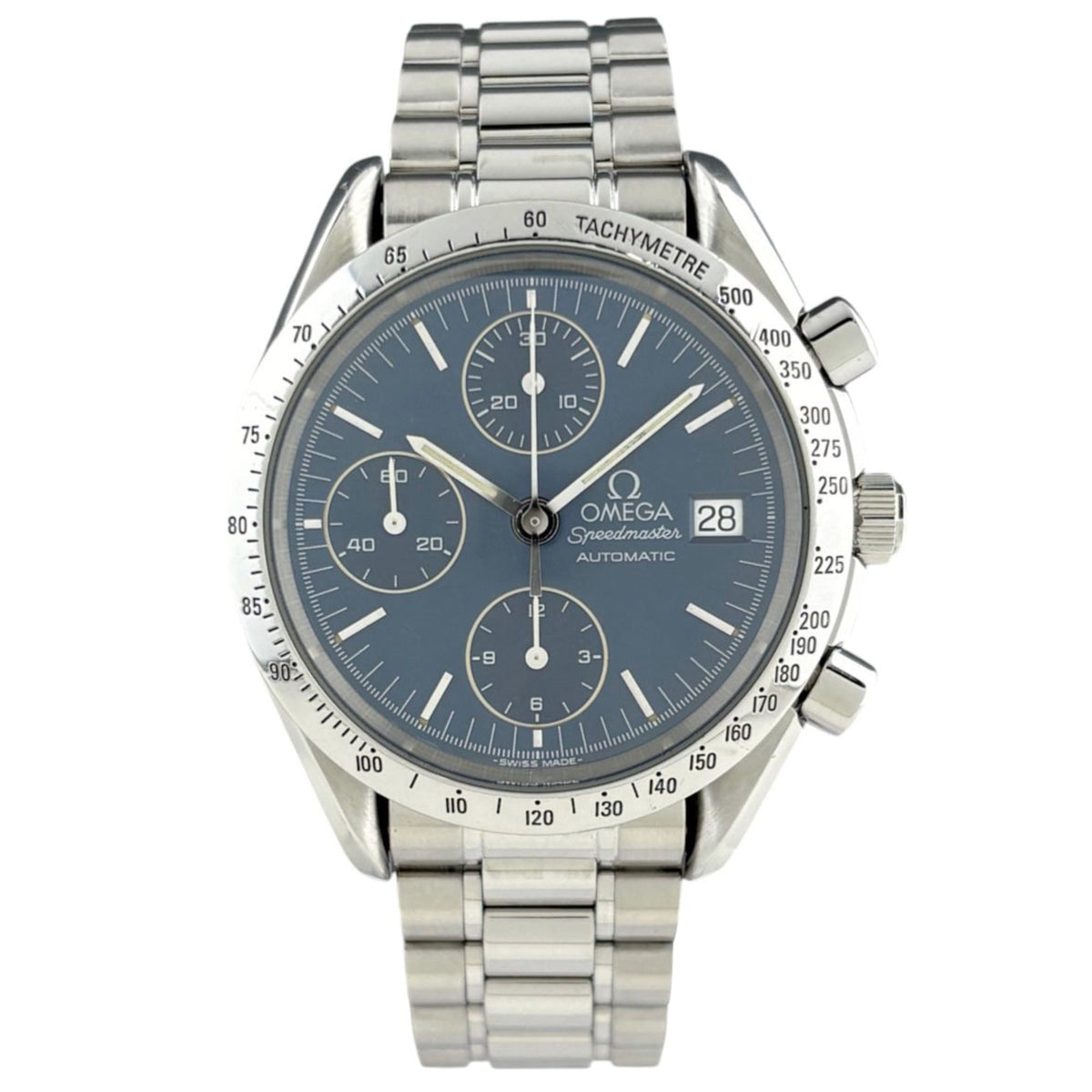 Montre Omega Speedmaster 3511.81 à cadran bleu, 38 mm