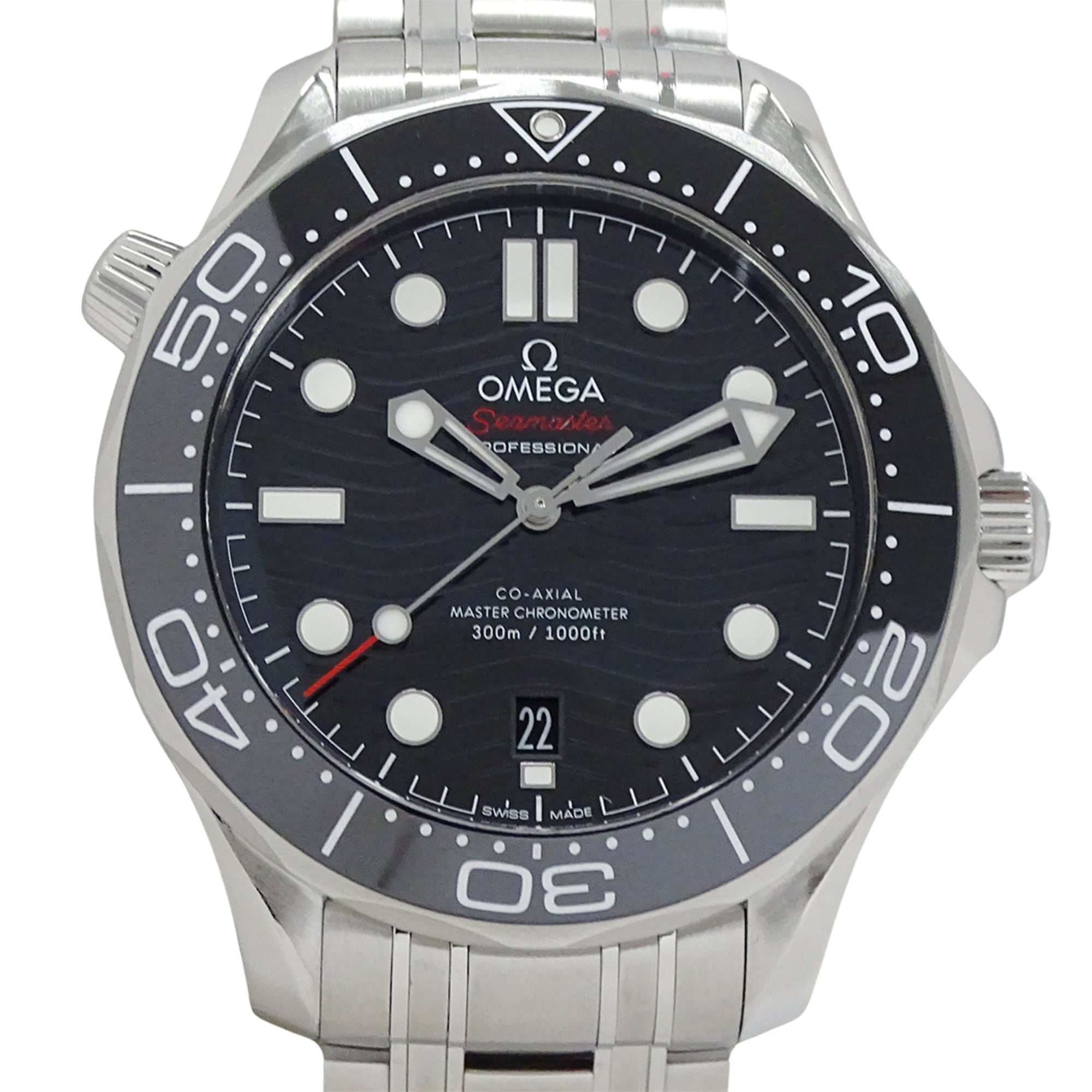 Omega Seamaster 210.30.42.20.01.001 Black Dial 42mm Watch