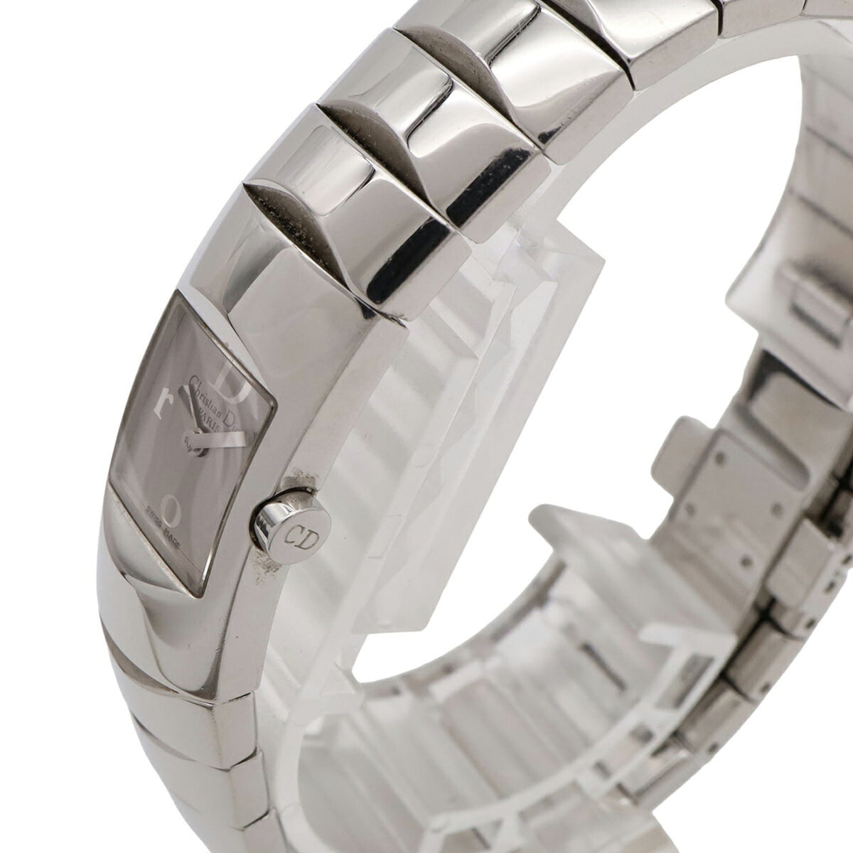 Montre Christian Dior Diorific D102-100, cadran argenté, 15 mm