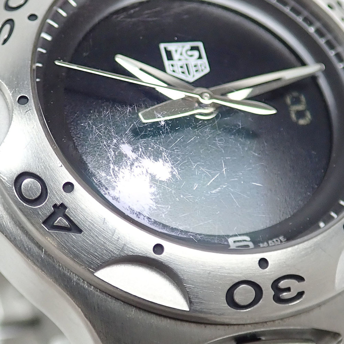 TAG Heuer Kirium CL111A Schwarz Zifferblatt 41 mm Uhr