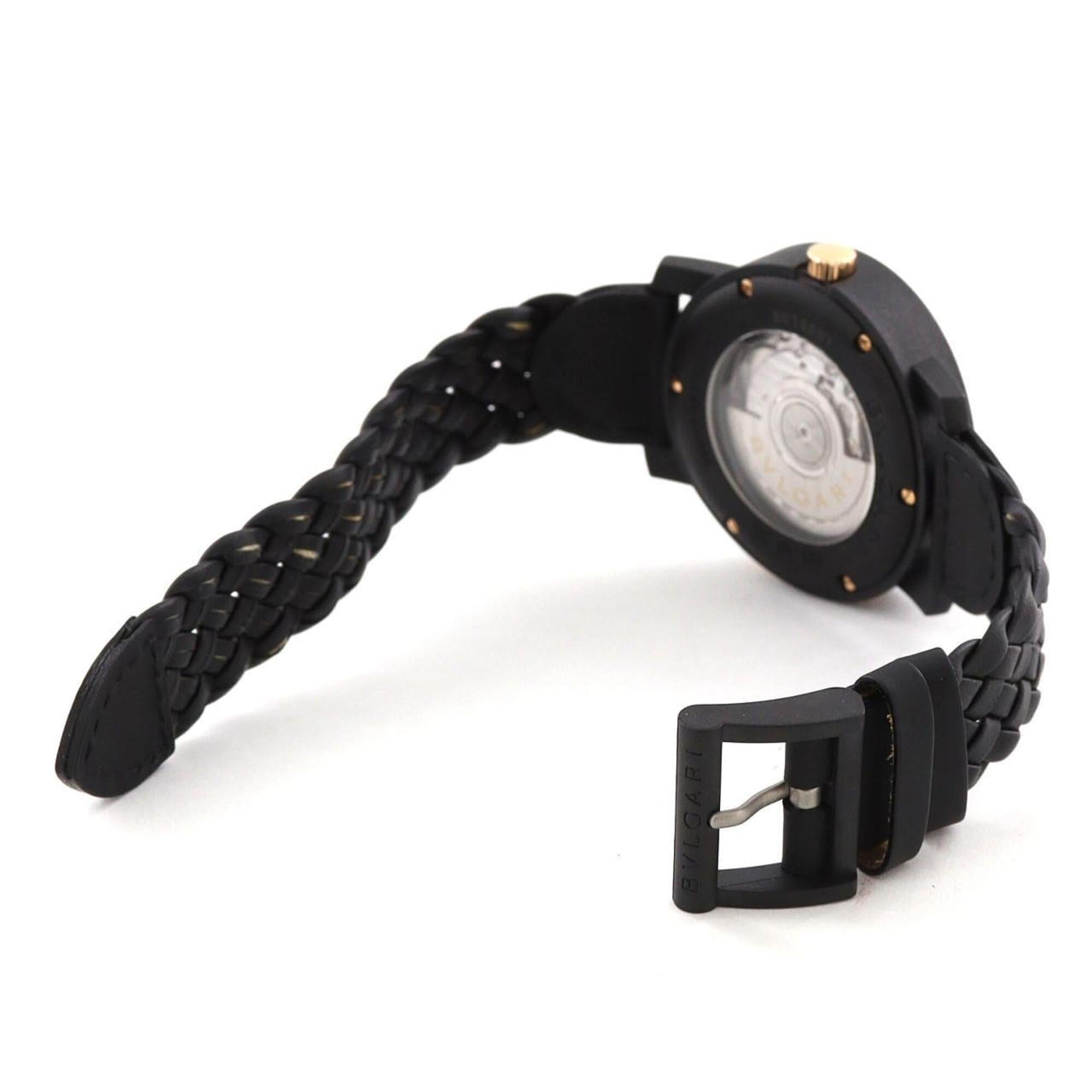 Bulgari bulgari BB40CL/BBP40BCGLD/N Black Dial 40mm Watch