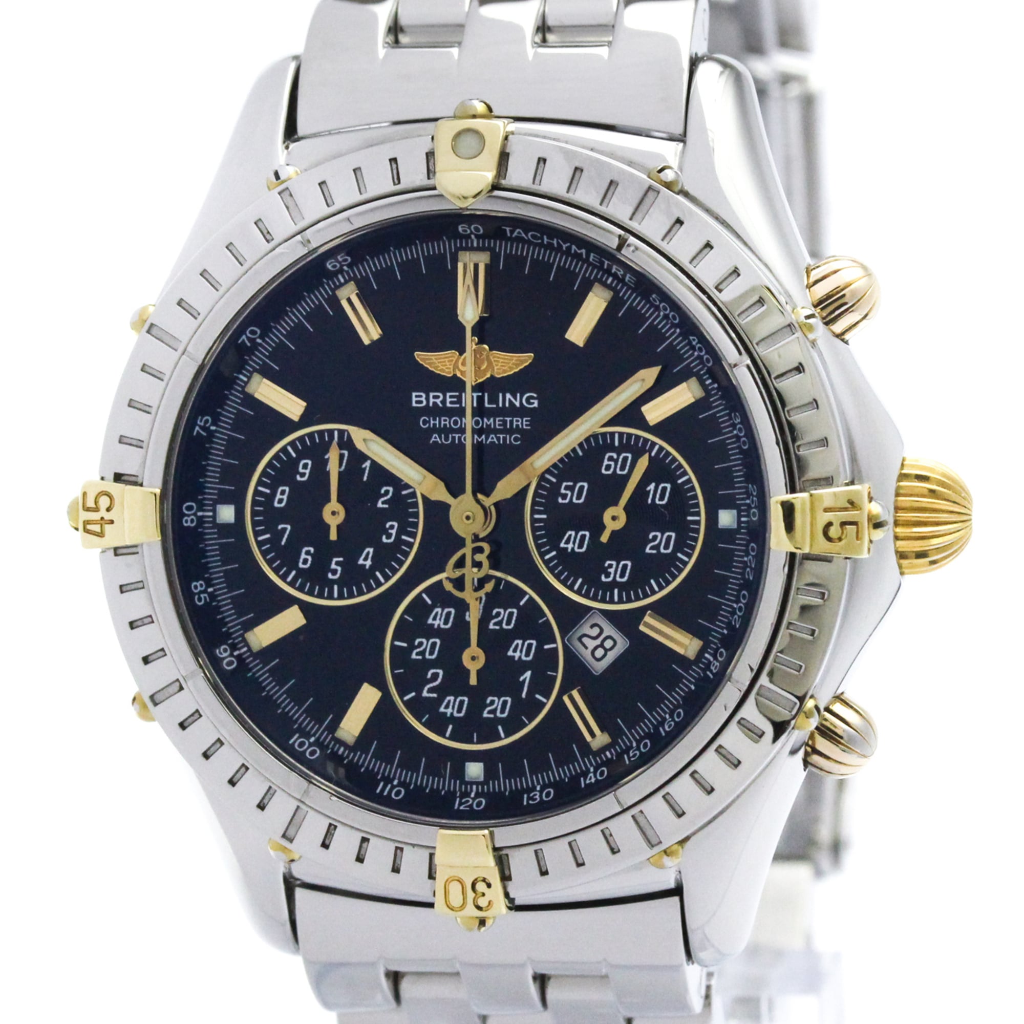 Breitling Shadow B35312 Black Dial 39mm Watch