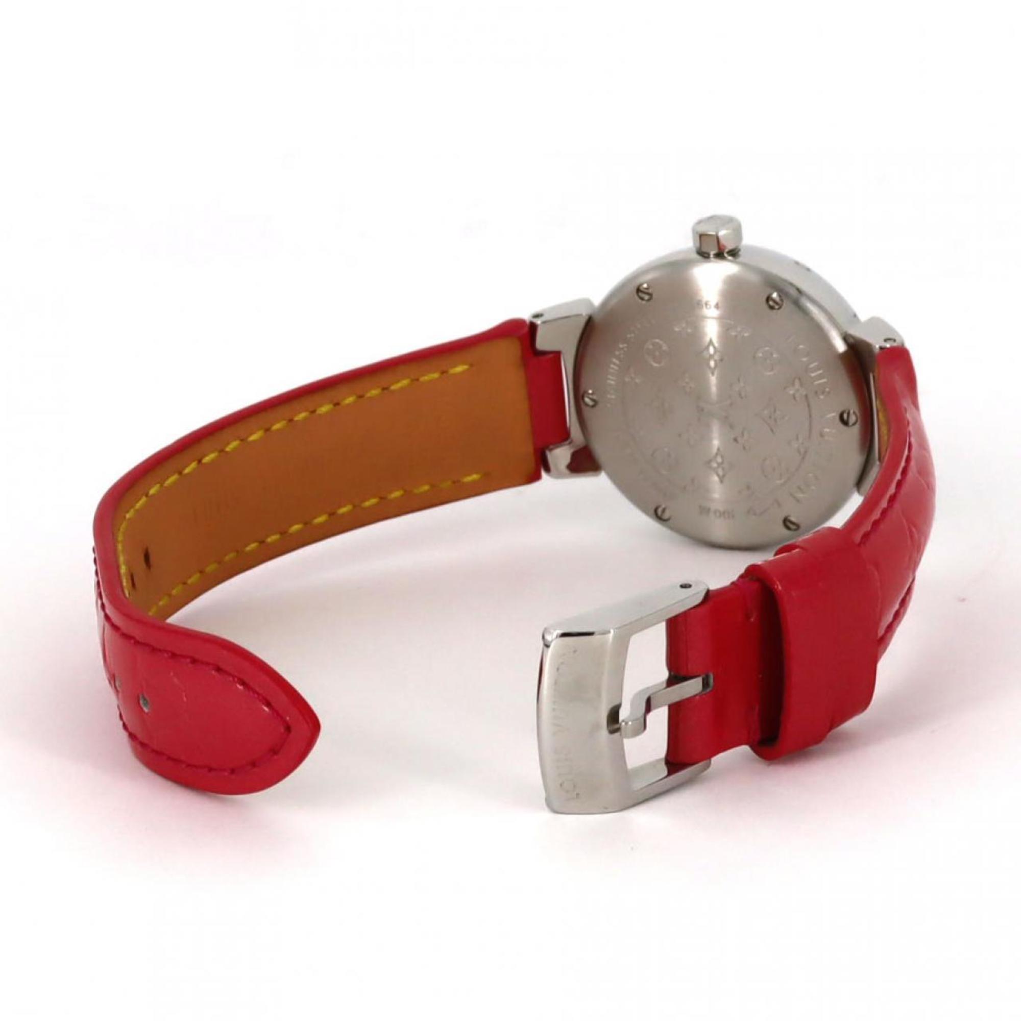Louis Vuitton Tambour Q1211 Kawa kwartshorloge