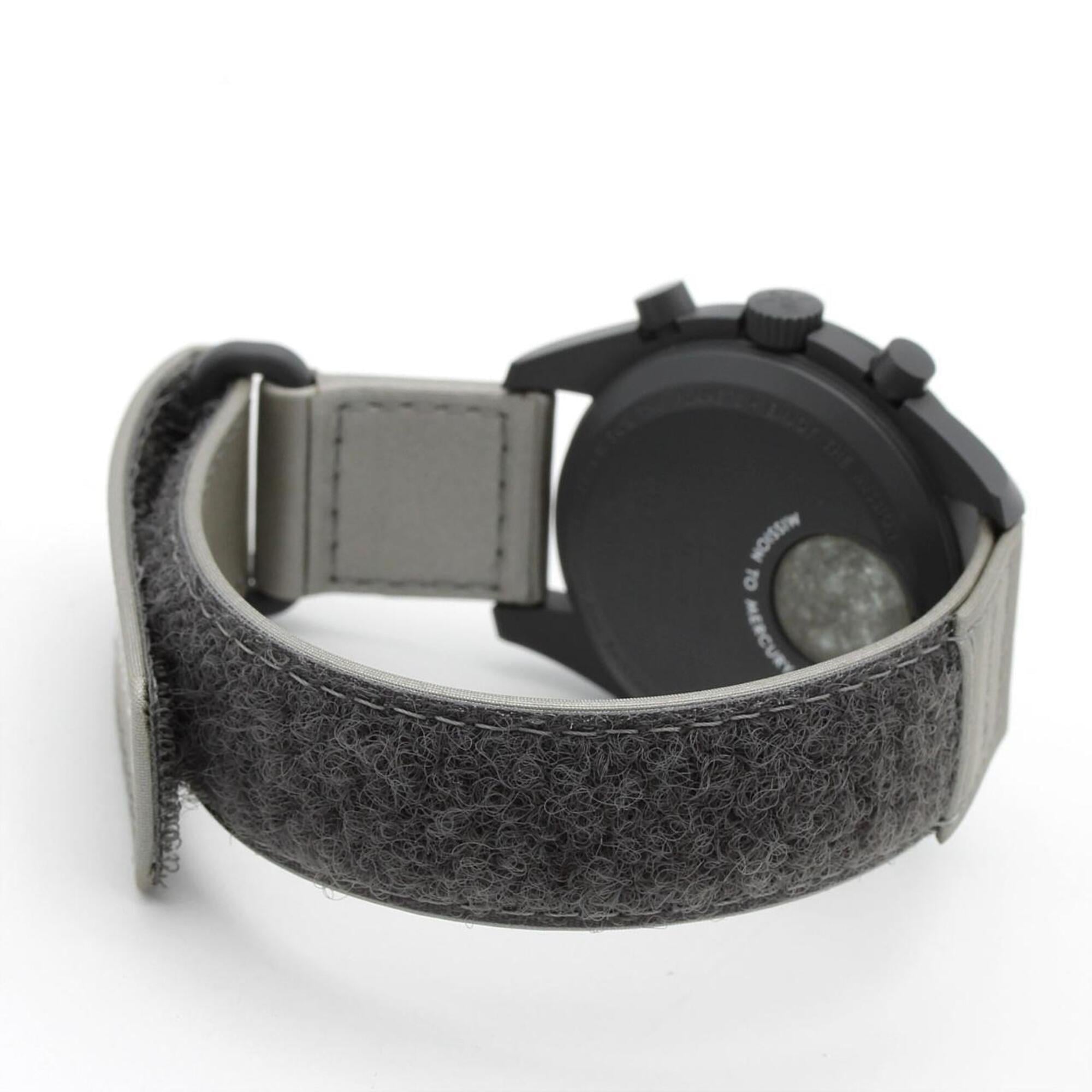 Swatch Mission to Mercury SO33A100 Black Dial 42mm Watch