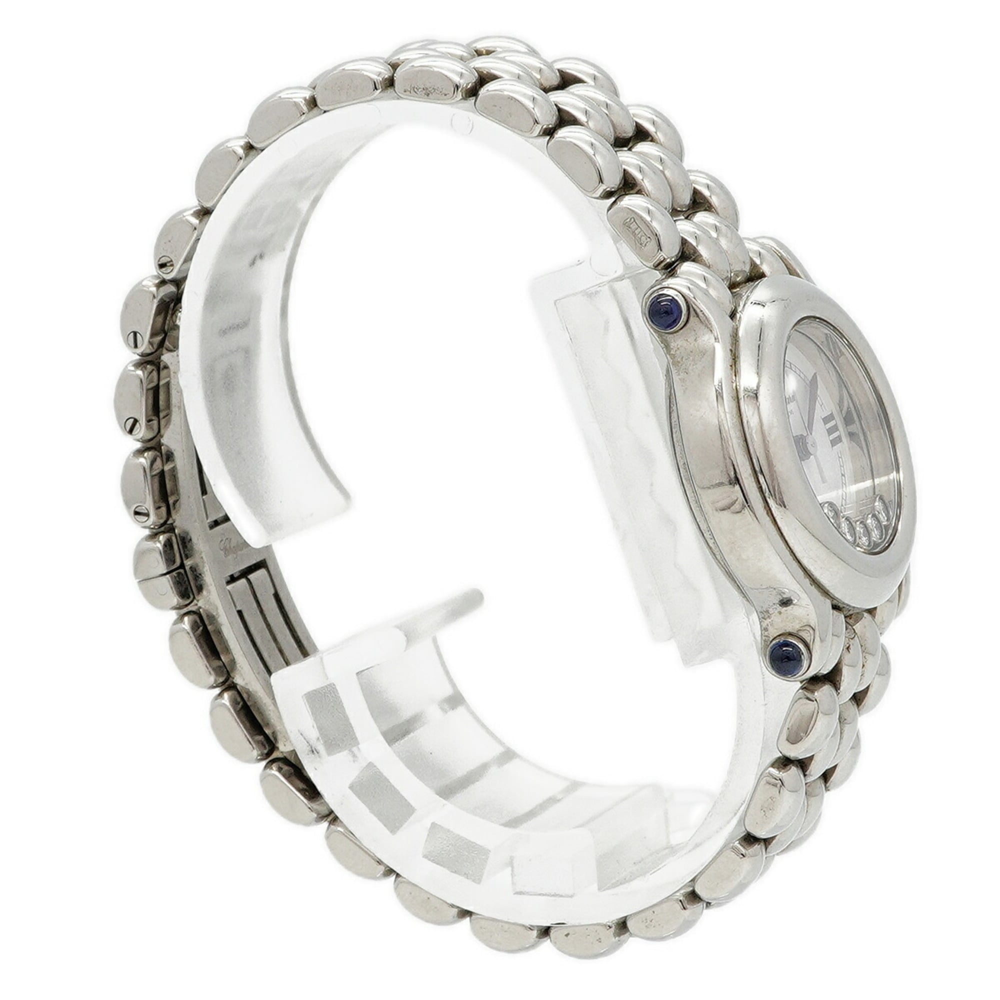Chopard Happy Sport Diamond 27 8250-23 White Dial Wo