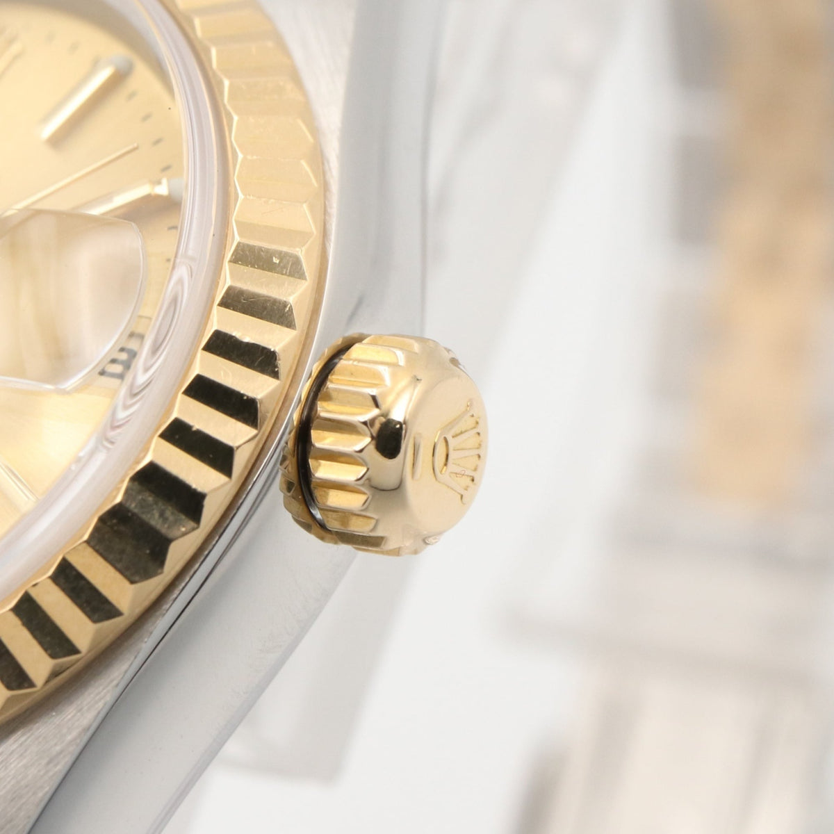 Rolex Datejust P-series 18K ( 79173 Champagne, Gold Dial 26mm Watch