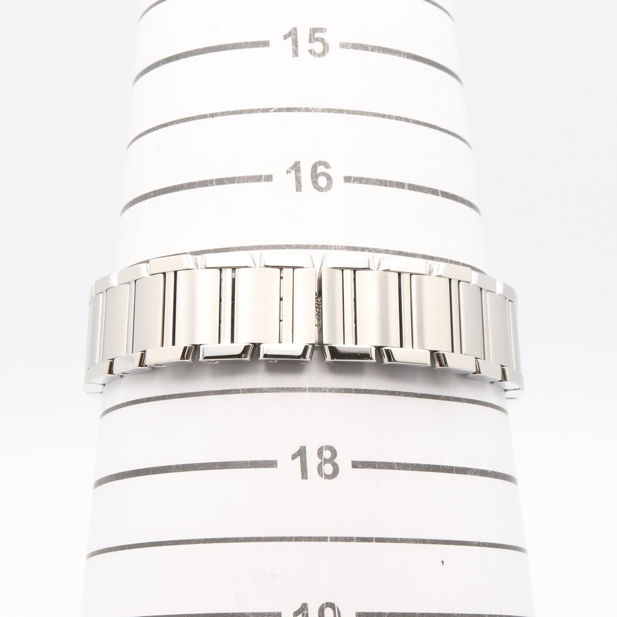Cartier Tank francaise W51008Q3 Silver Dial Stainless steel 20mm Watch