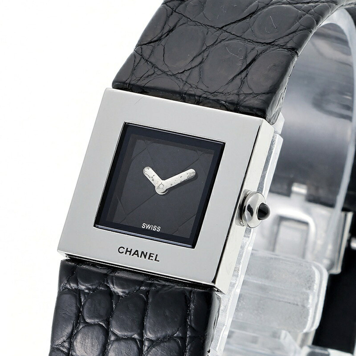 Chanel Matelassé H0116 Schwarz Zifferblatt 19 mm Uhr
