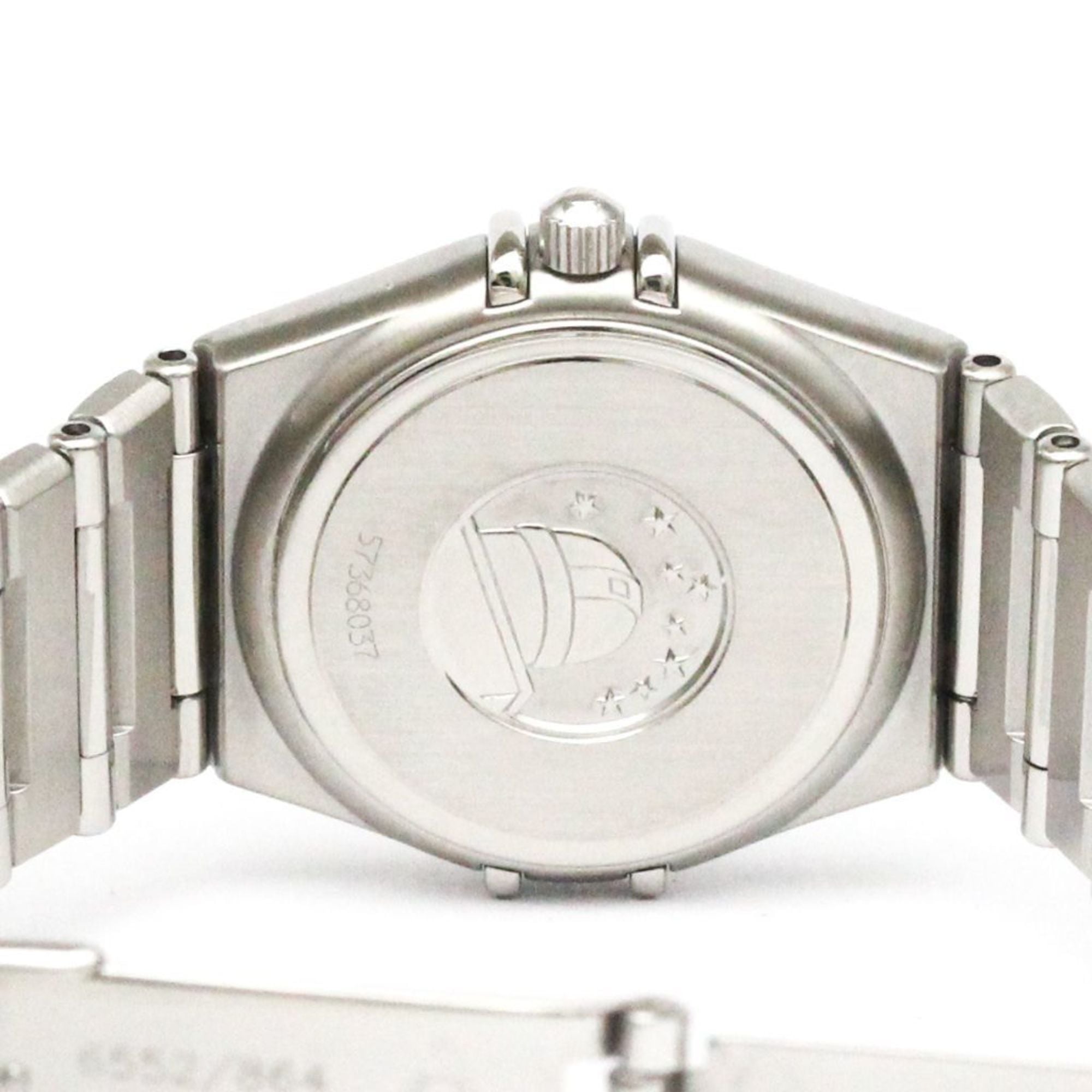 OMEGA Constellation Damenuhr aus Edelstahl Quarz 1572.40