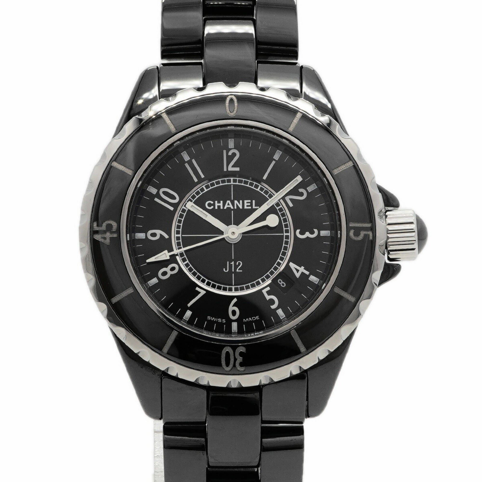 Chanel J12 H0682 Black Dial Women's Watch