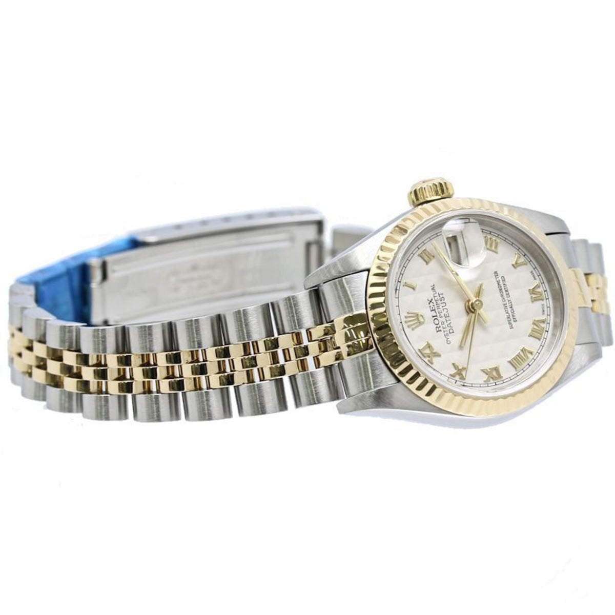 Rolex Datejust 79173 Elfenbein Zifferblatt 26 mm Uhr