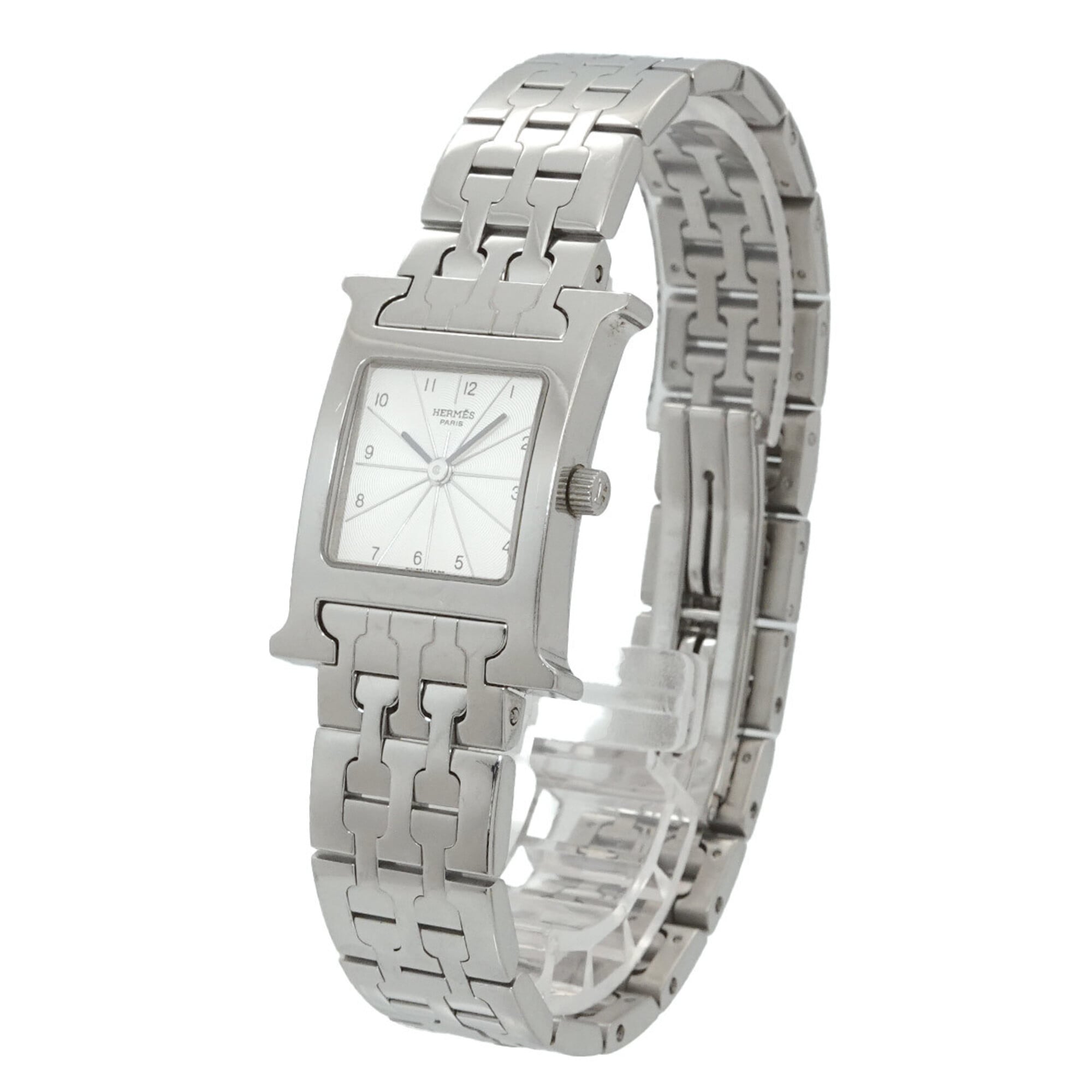 Hermes H- Silver Dial 21mm Watch