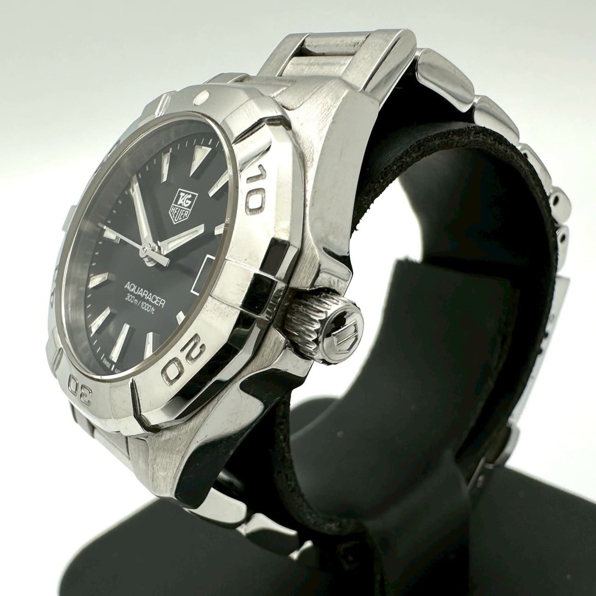 TAG HEUER Aquaracer WAY1410.BA0920 Quartz Stainless Steel Black Women's Watch