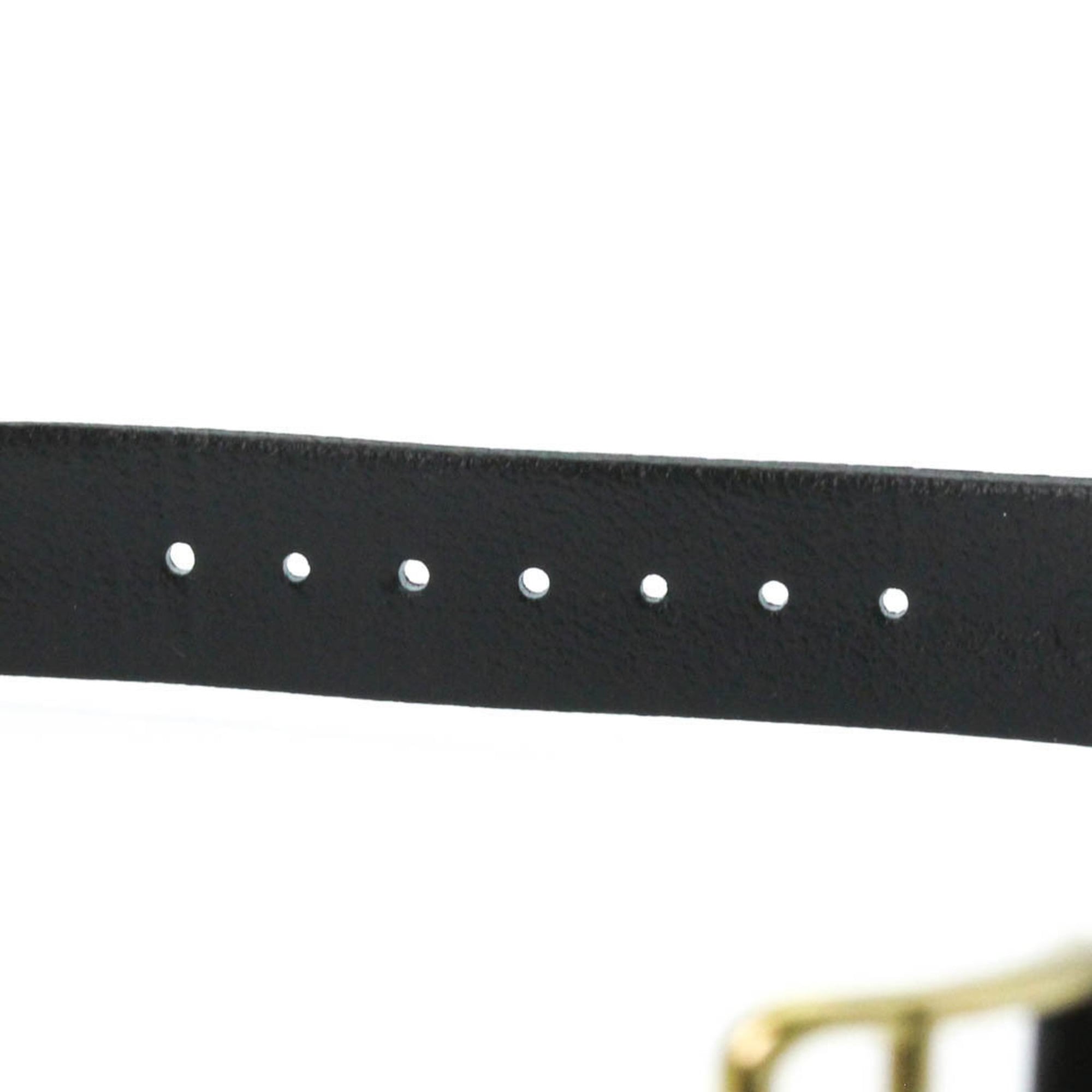 Montre HERMES H pour femme, en cuir plaqué orQuartz modèle HH1.201