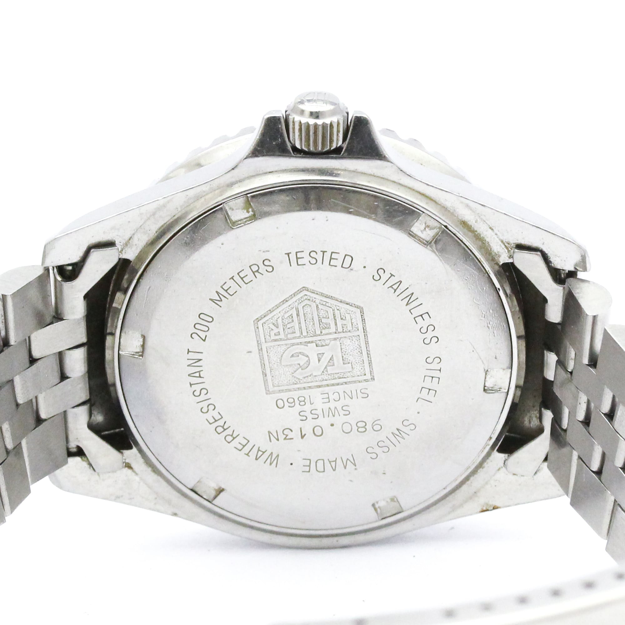 TAG HEUER 1000 Herrenuhr aus Edelstahl Quarz 980.013