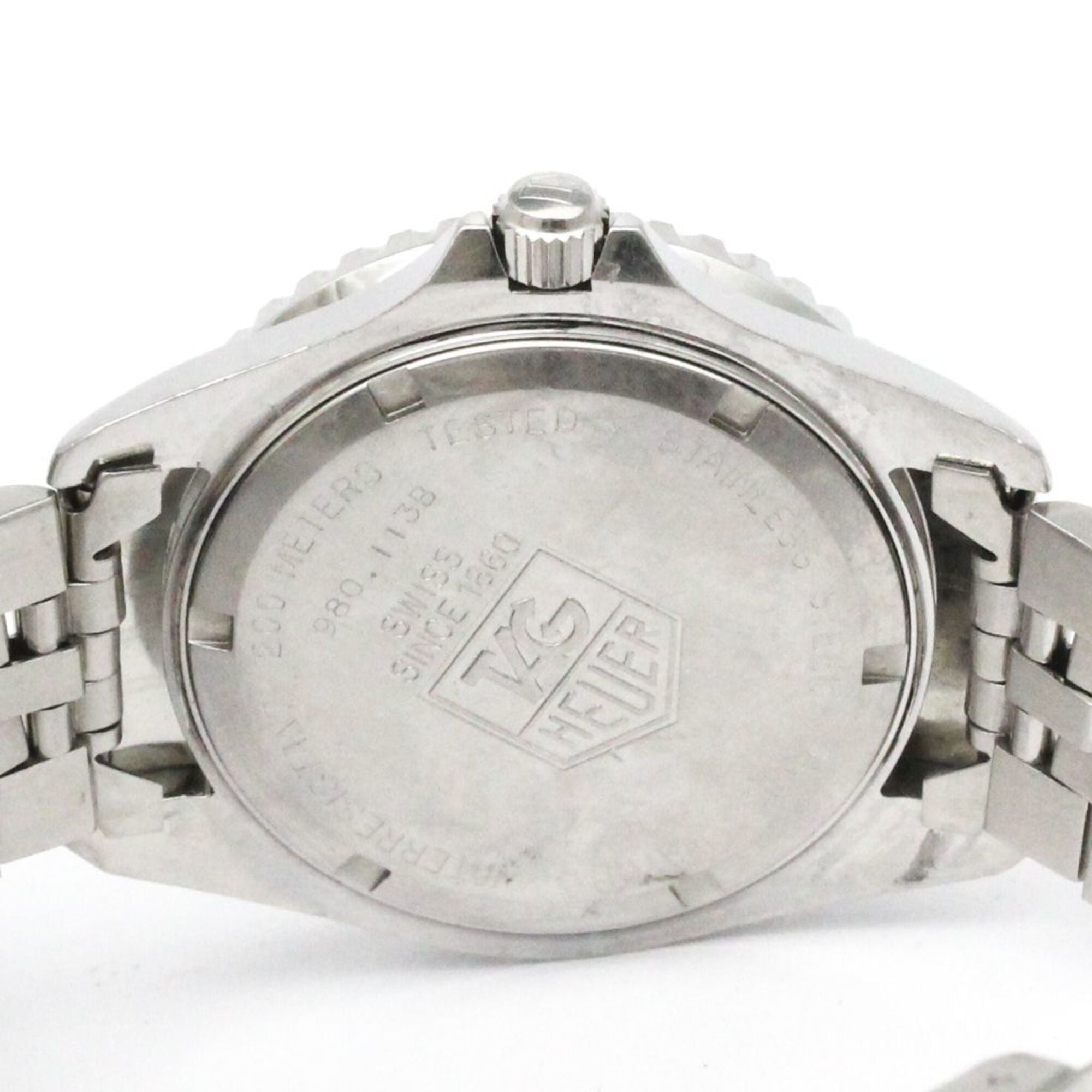 TAG HEUER Professional 1000 Herrenuhr aus Edelstahl Quarz 980.113 Vintage