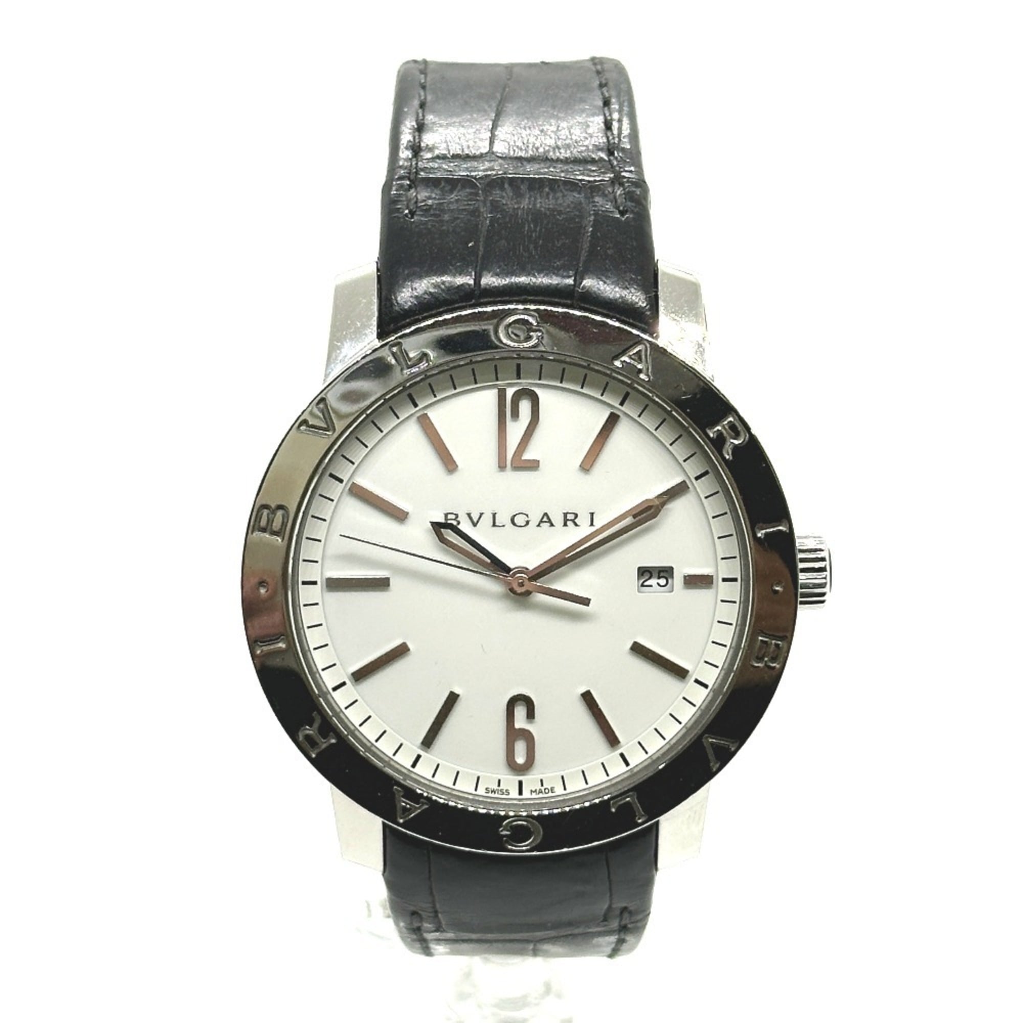Bulgari Bvlgari Bvlgari GZl1b01c White Dial 41mm Watch