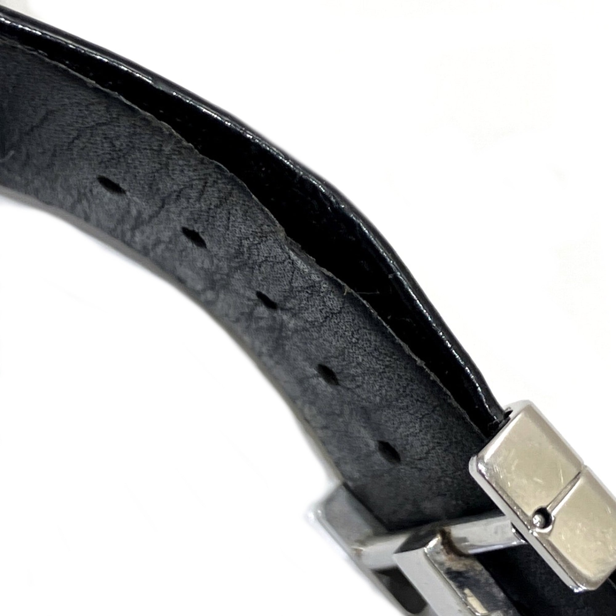 Chanel Matelassé Watch, Total Weight 27g, Stainless Steel, Genuine Leather Strap, Quartz Movement, Black Dial, H0116