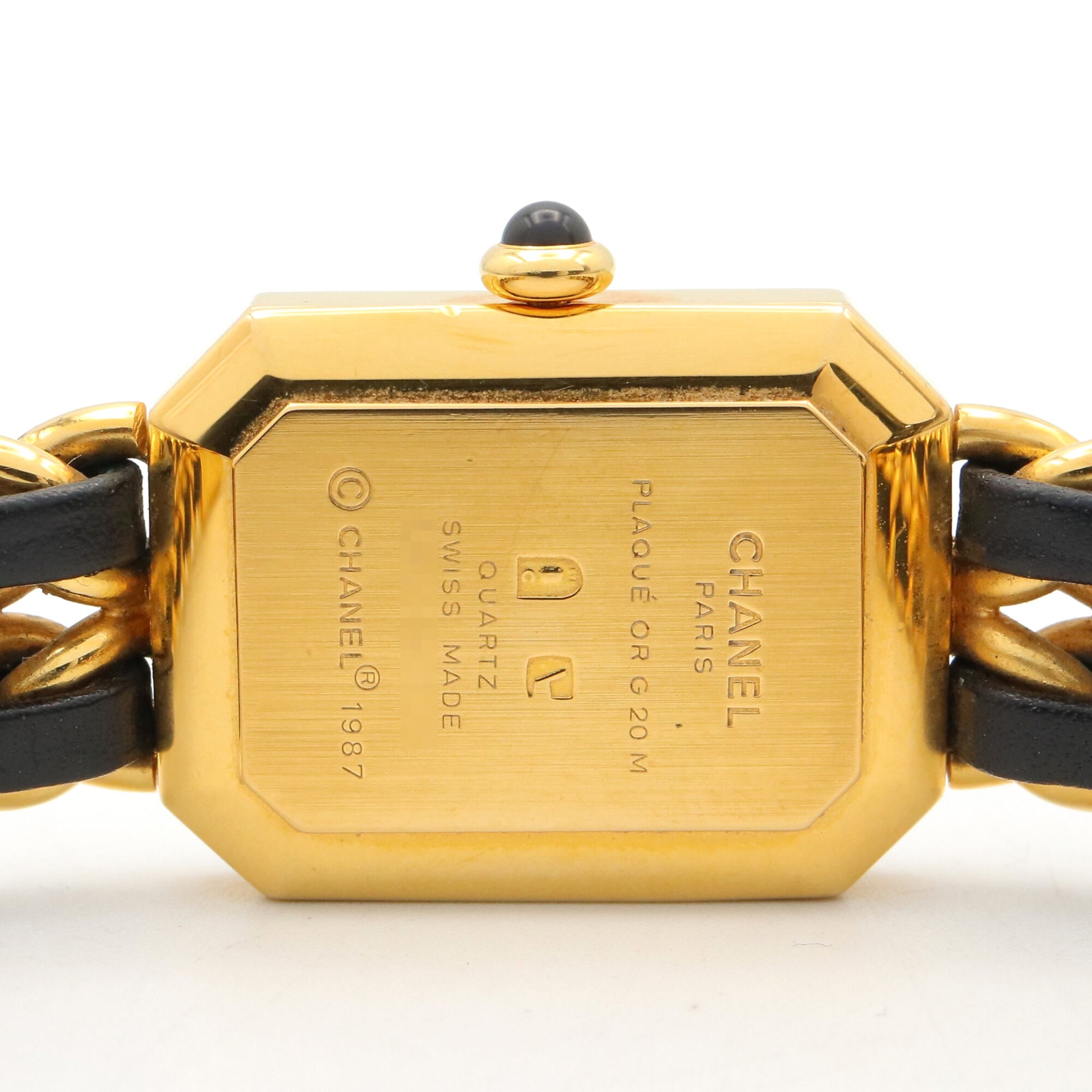 Chanel Première H0001 Black Dial 20mm Watch