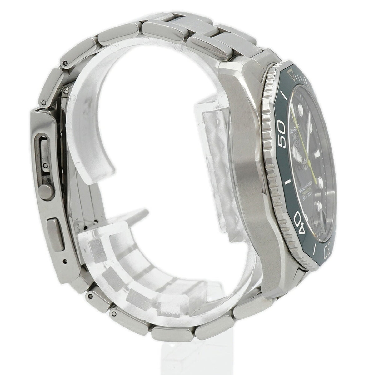 TAG Heuer Aquaracer Professional WBP5116 Green Dial 42mm Watch