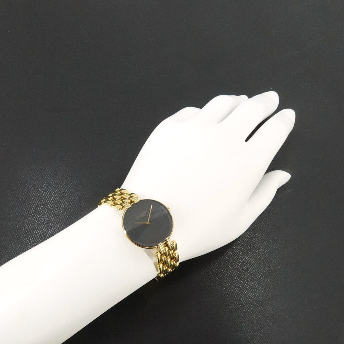 Christian Dior Bagbeera D46 D46 154 4 Black Dial 27mm Watch