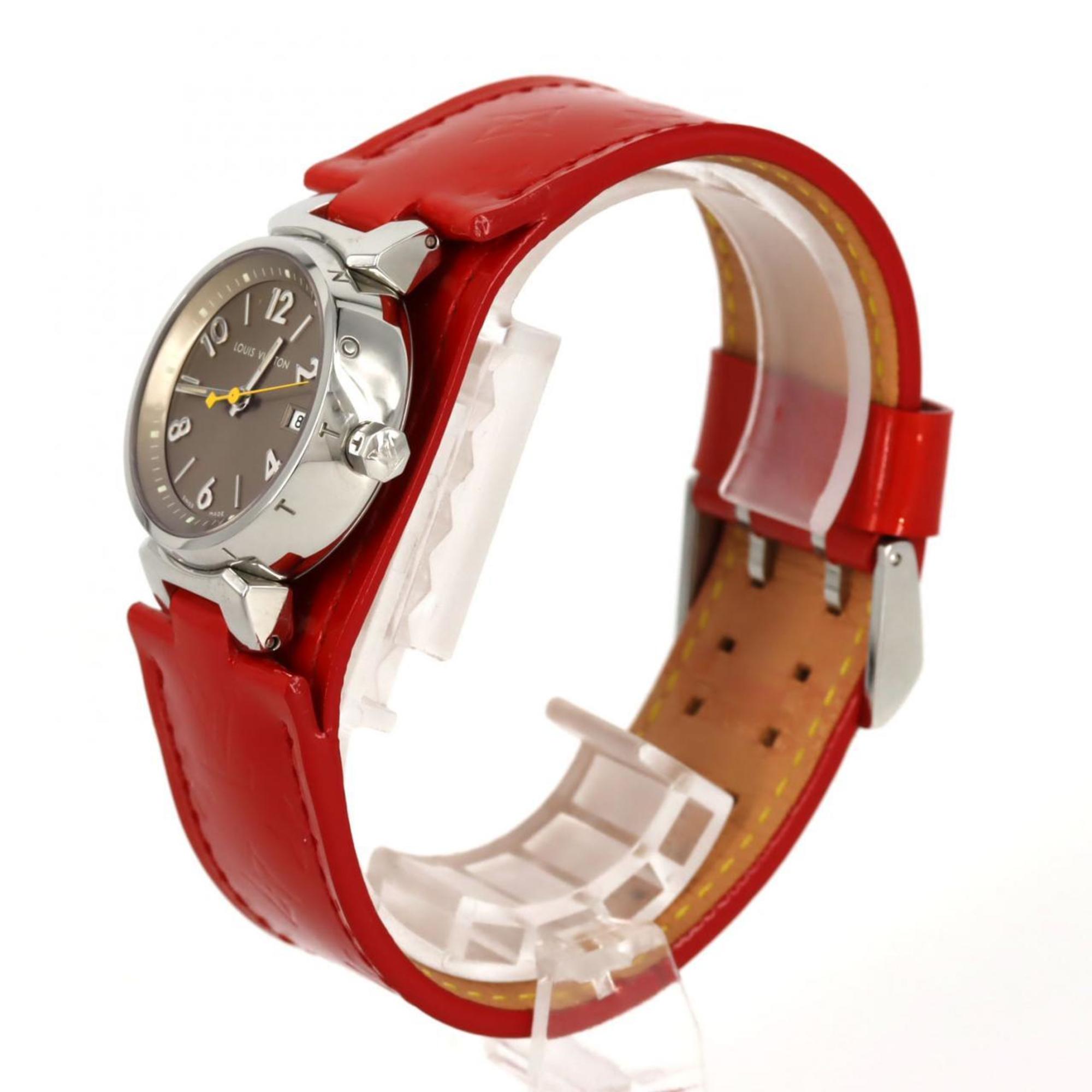 Louis Vuitton Tambour Q1212 Stainless Steel Quartz Watch