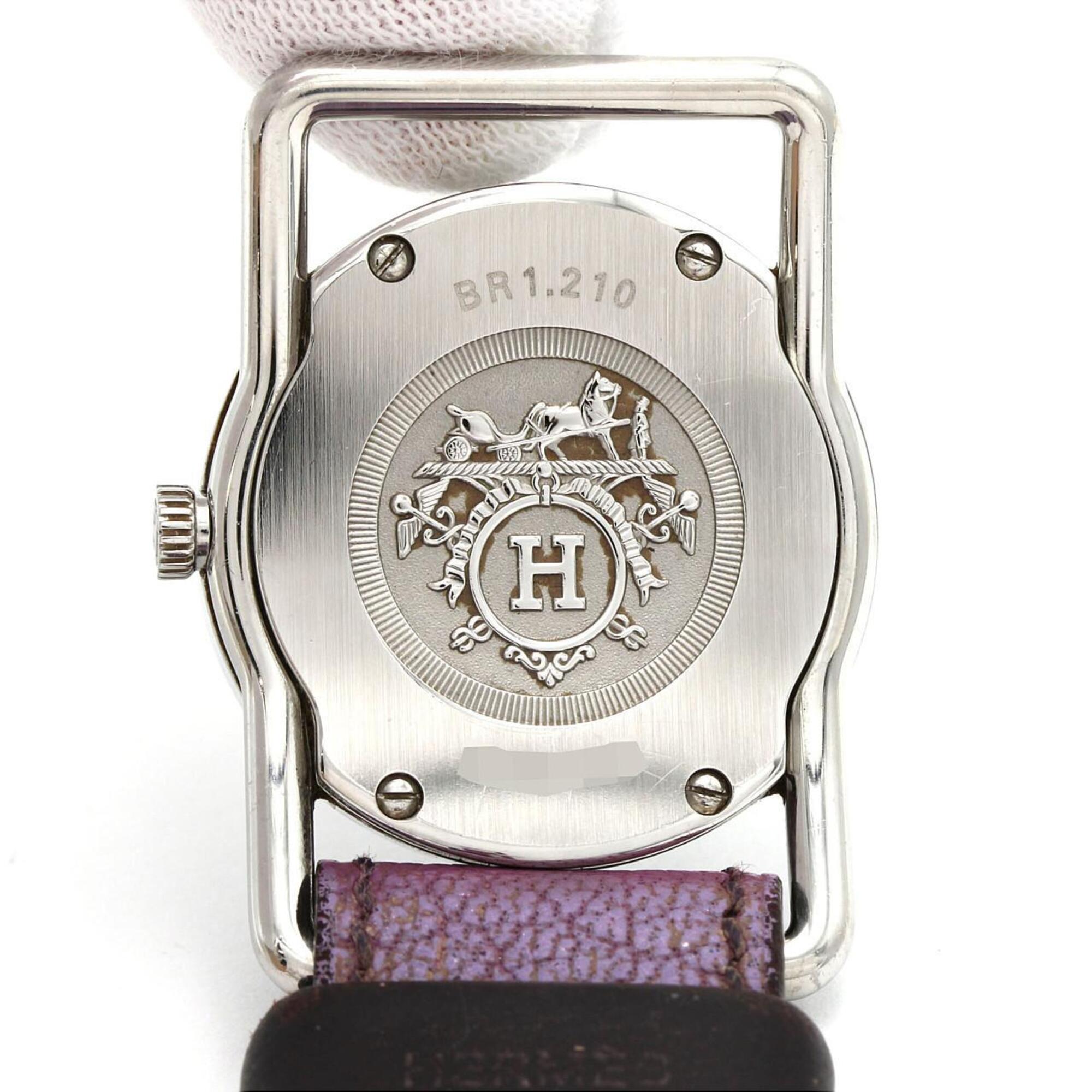 Hermes Barenia Ronde BR1.210 White Dial 28mm Watch