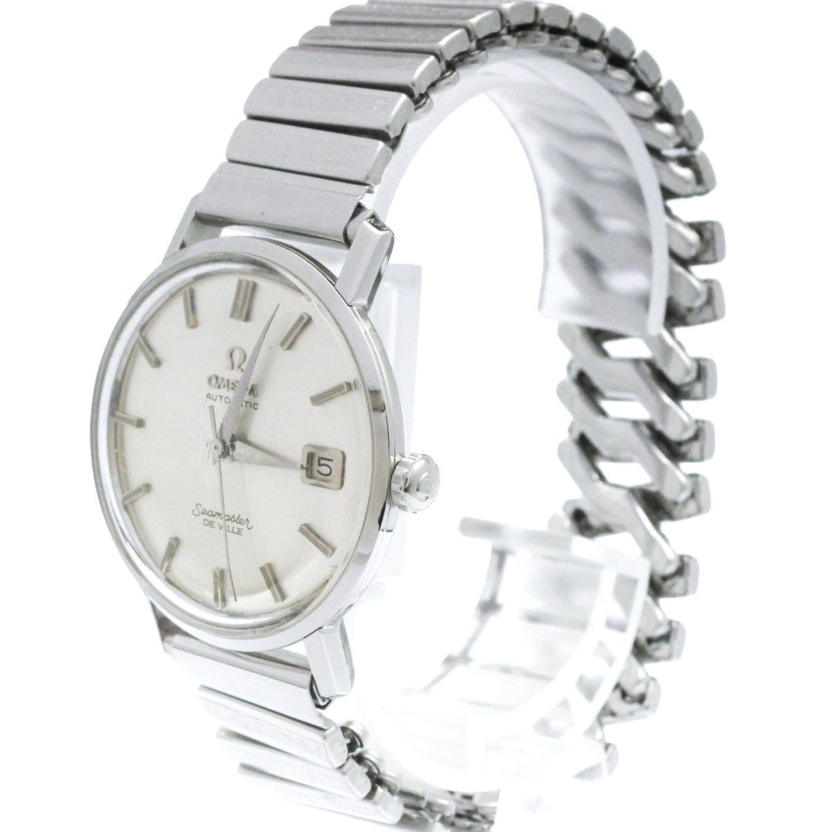 Omega Seamaster 136.020 Silver Dial 34mm Watch