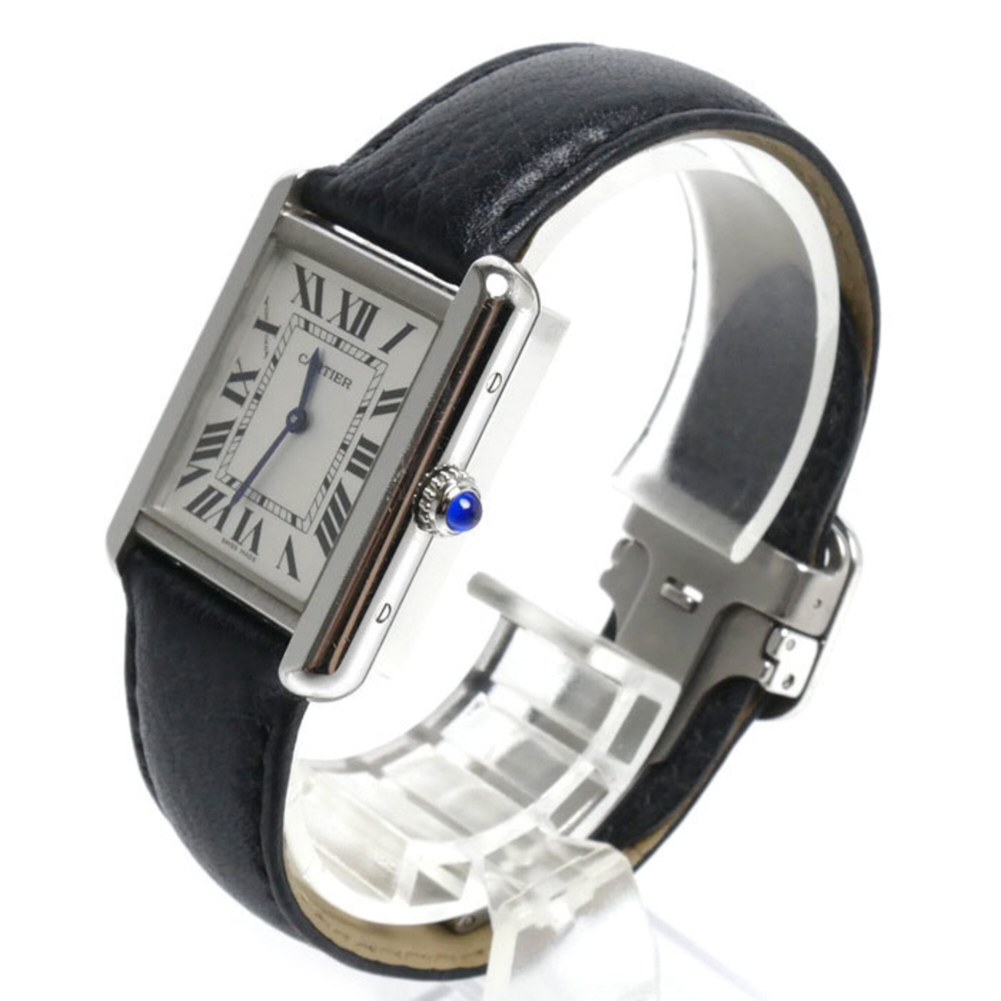 Cartier Cartier Tank Solo SM Battery-Powered WSTA0030 Silver Dial 24mm Watch