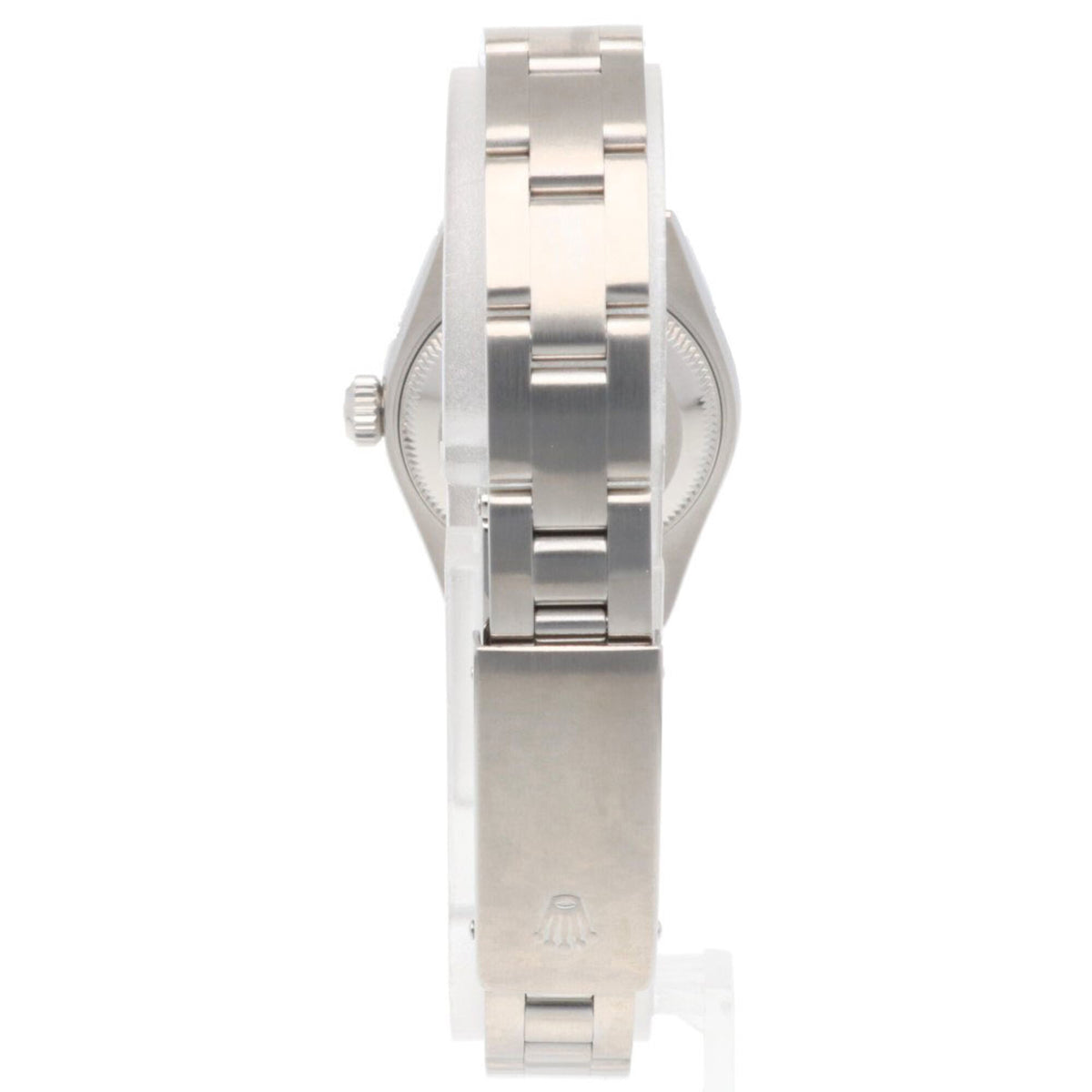 Rolex Datum Oyster Perpetual 69160, marineblaues Zifferblatt, 26 mm Uhr