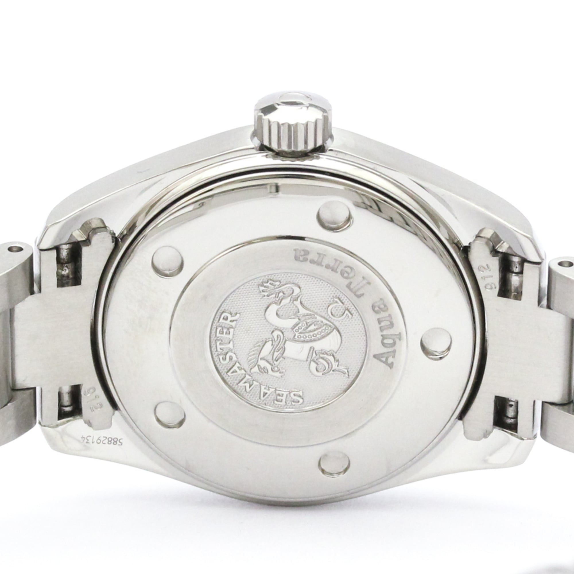 OMEGA Seamaster Aqua Terra Damenuhr aus Stahl Quarz 2577.50