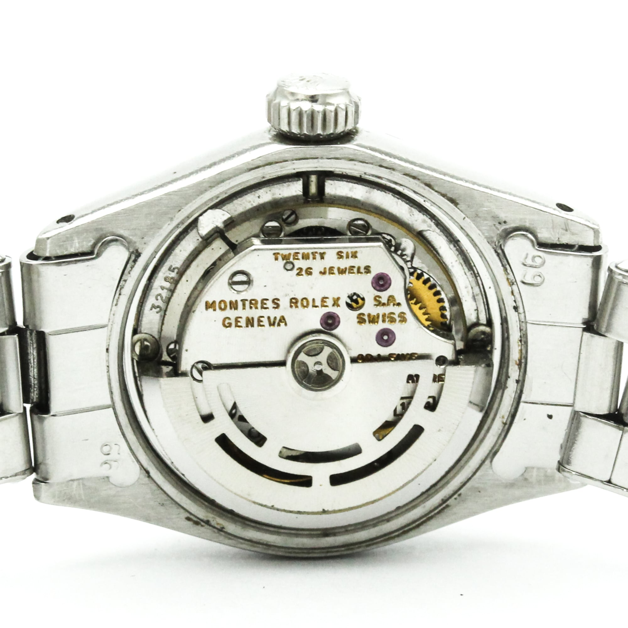 Rolex Oyster 6516 Silver Dial Stainless steel 25mm Watch