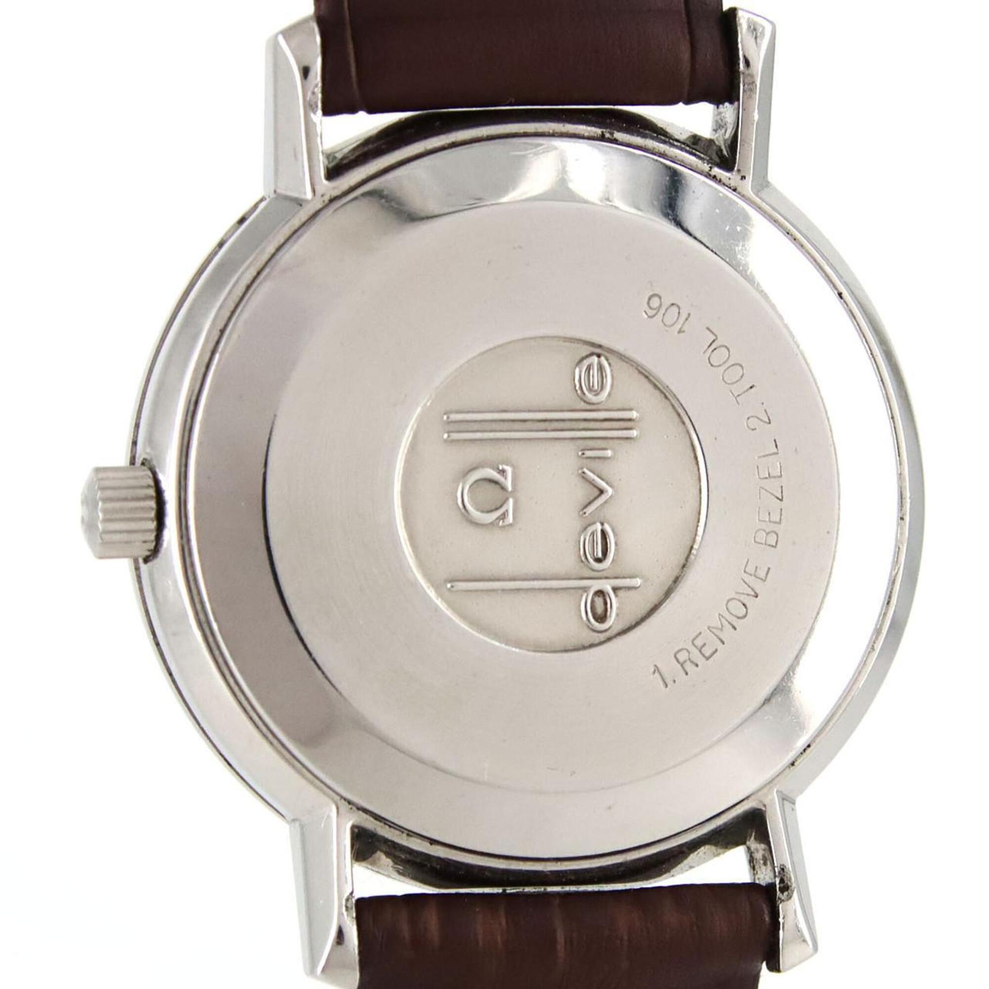 Omega De Ville 1660161 Silver Dial 35mm Watch